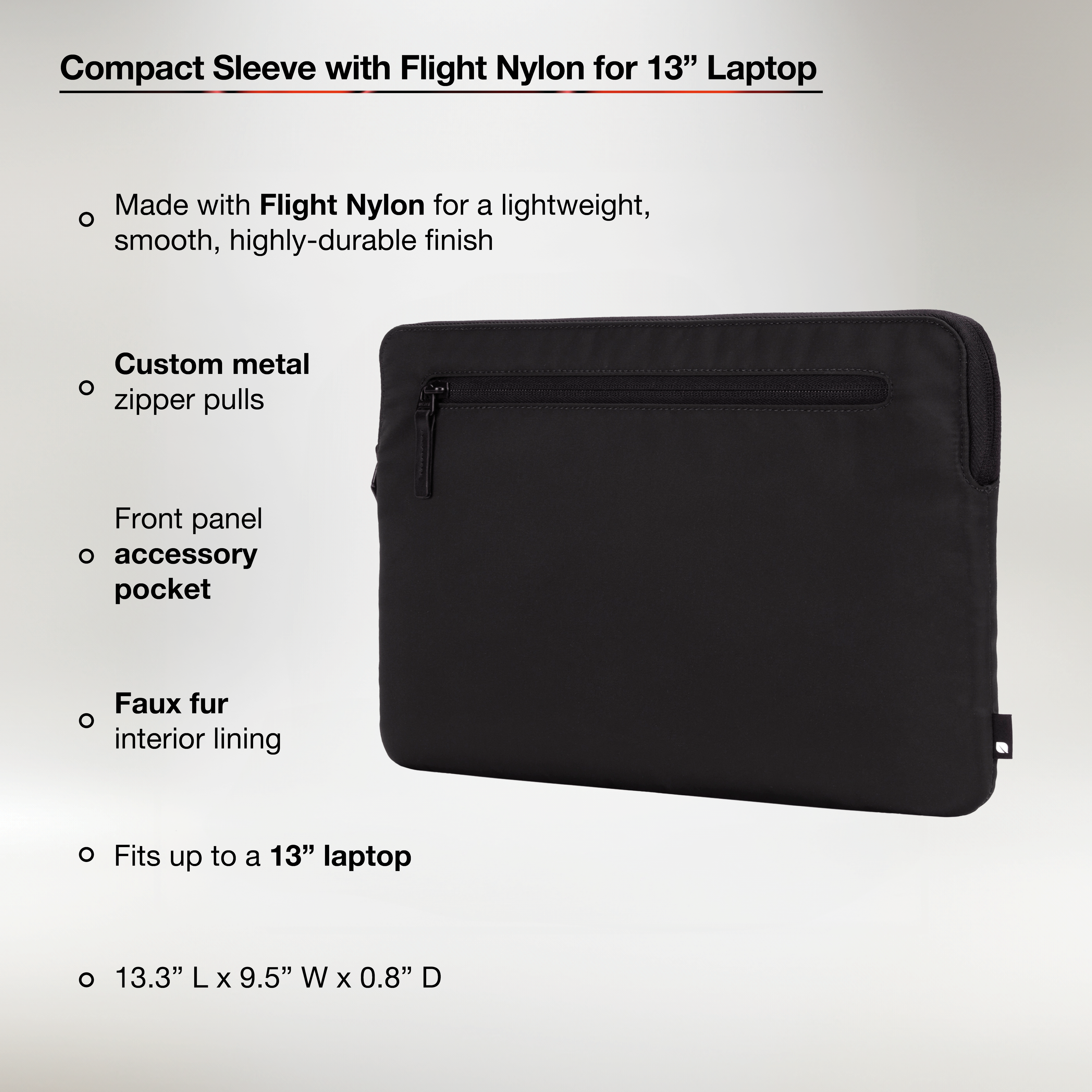 incase-compact-sleeve-laptoptasche-13-zoll-lemon-custard-nylon image 3