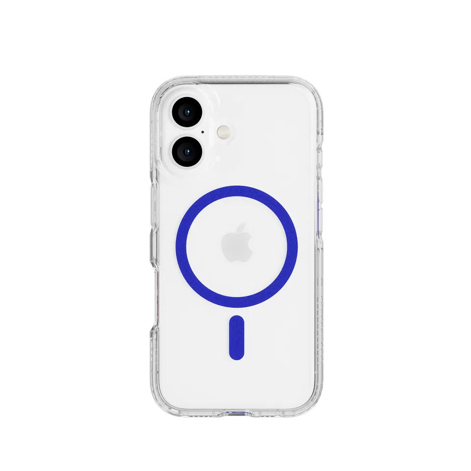 tech21-flexquartz-iphone-16-handyh-lle-electric-blue-magsafe image 1