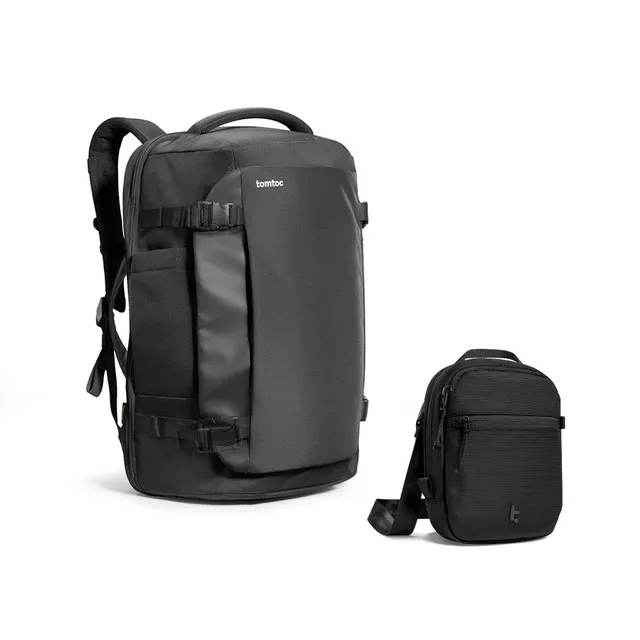 tomtoc-travel-ready-set-rucksack-40l-crossbody-rfid-tasche image 1