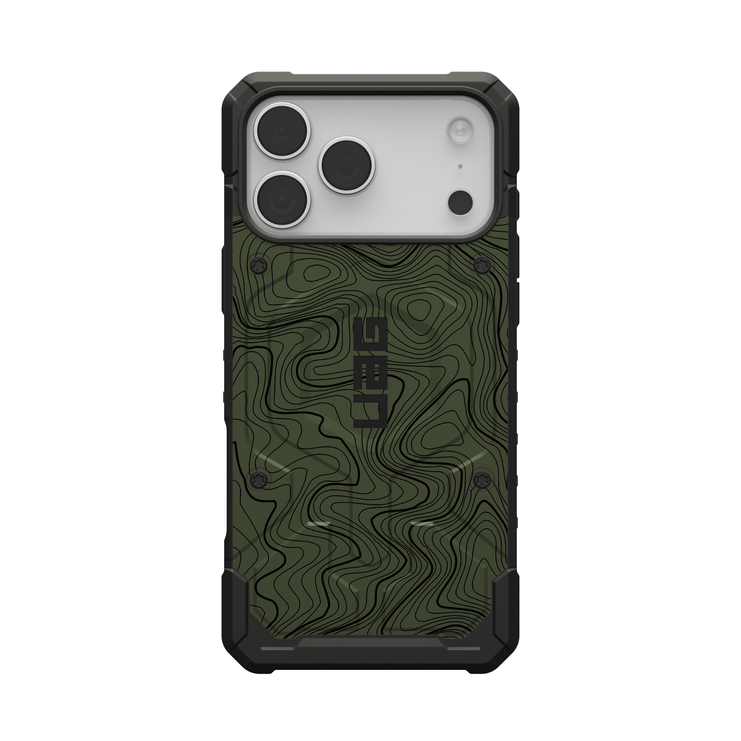 uag-pathfinder-iphone-17-pro-max-h-lle-od-green-topo-magsafe image 1