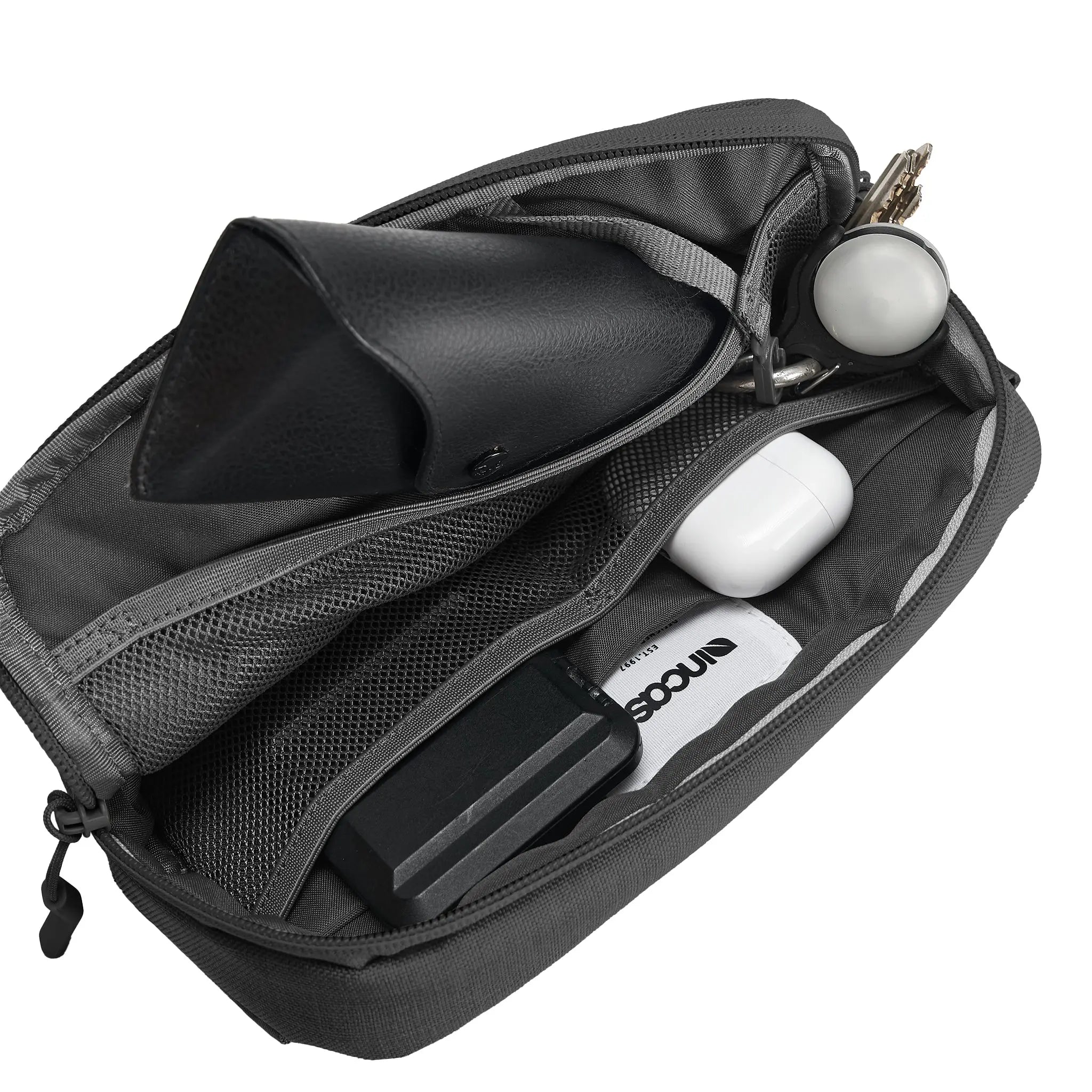 incase-crosstown-sling-umh-ngetasche-black-translucent-woolenex image 6