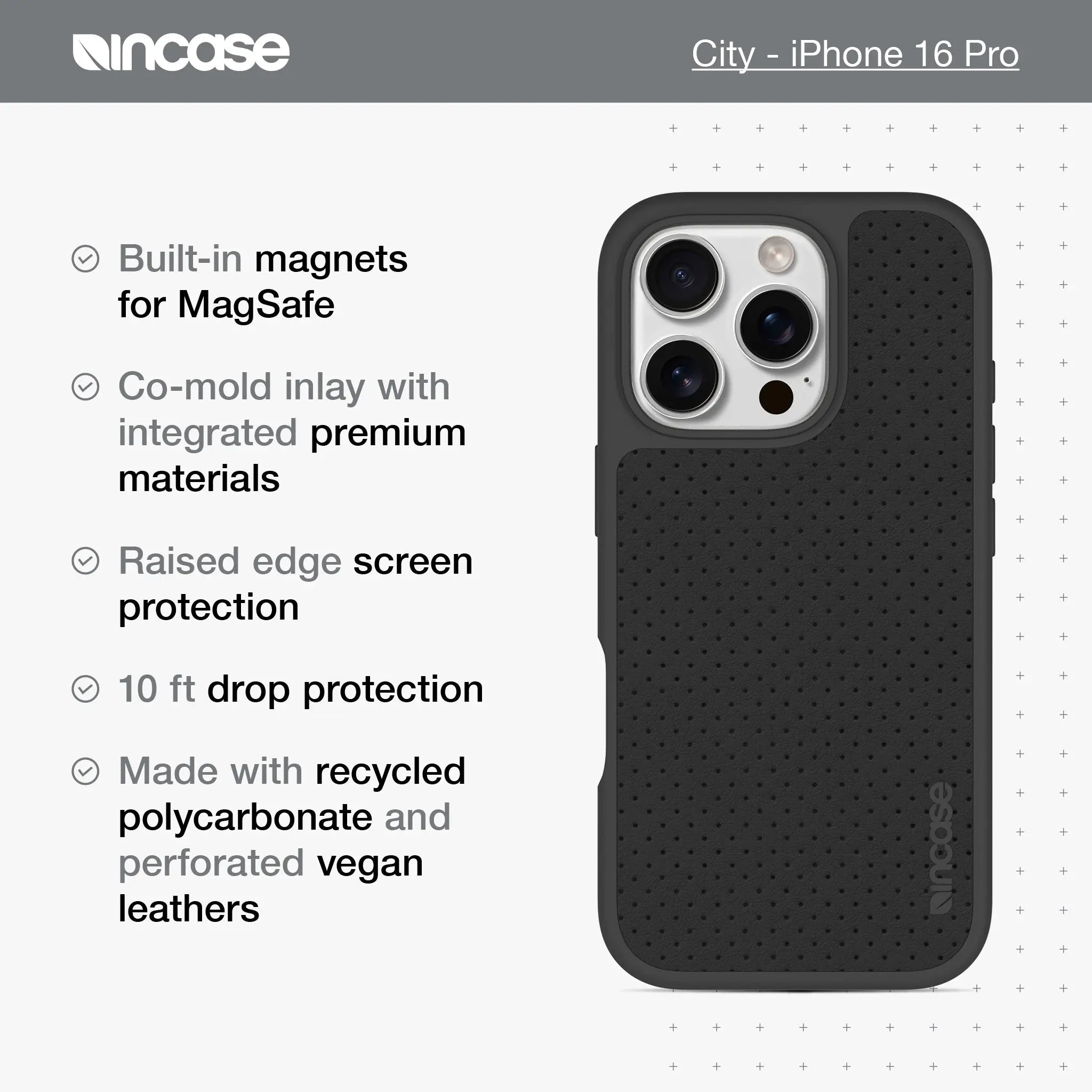 incase-city-iphone-16-pro-h-lle-blush-pink-veganleder image 3