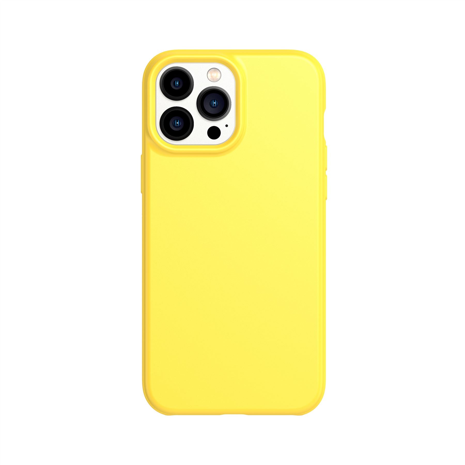 tech21-evolite-iphone-13-pro-max-handyh-lle-gelb-3m-schutz image 1