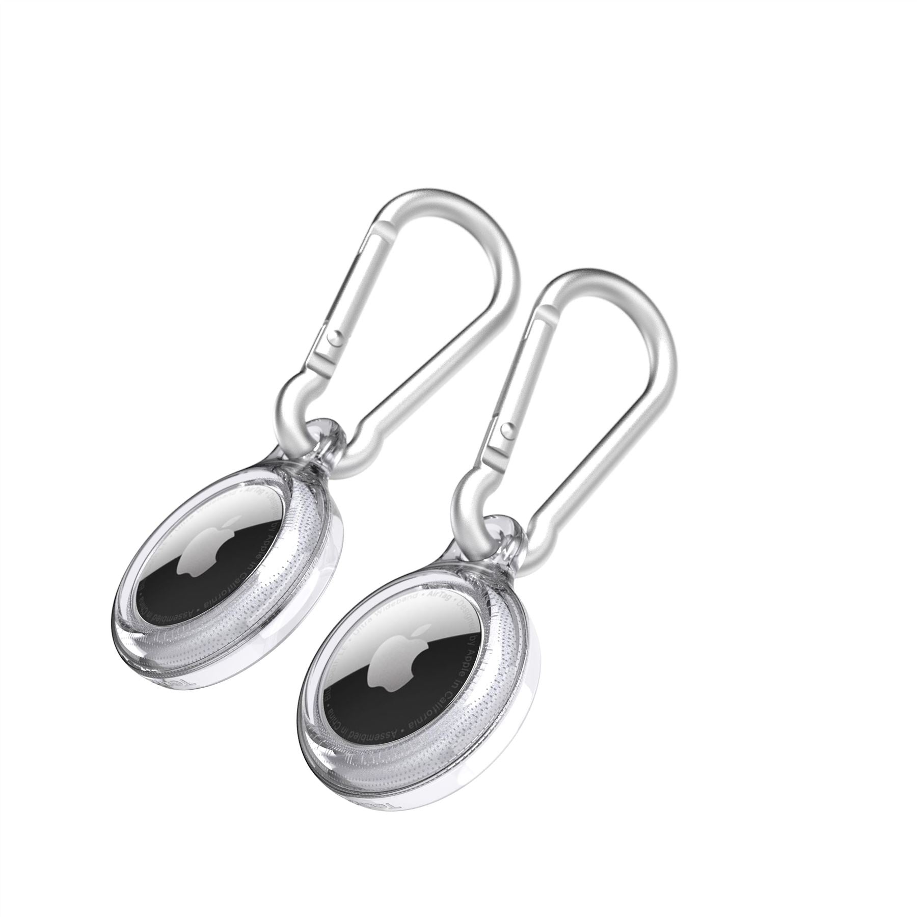 tech21-evoclear-airtag-h-lle-clear-2er-mit-karabiner image 3