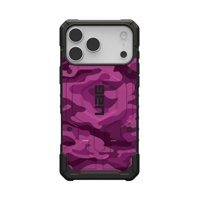 uag-pathfinder-iphone-17-pro-max-h-lle-pink-camouflage-magsafe image 1