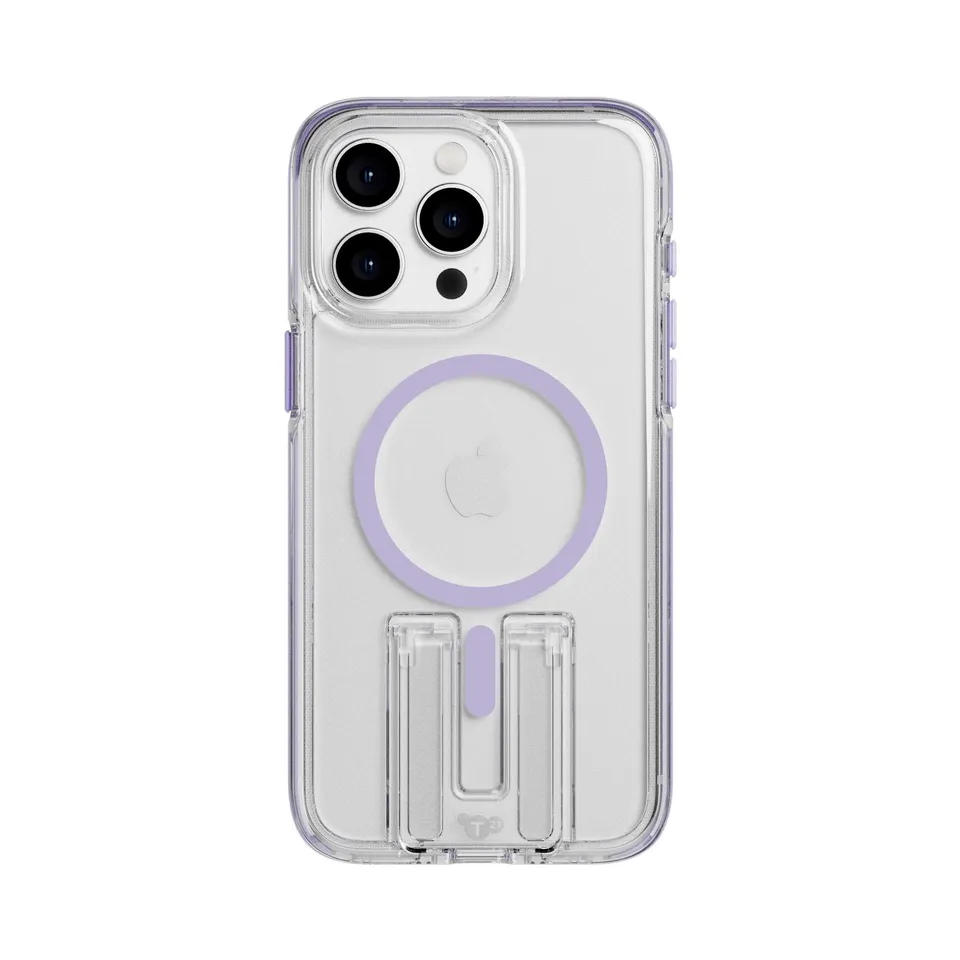 tech21-evocrystal-kick-iphone-15-pro-max-h-lle-lila-magsafe image 1