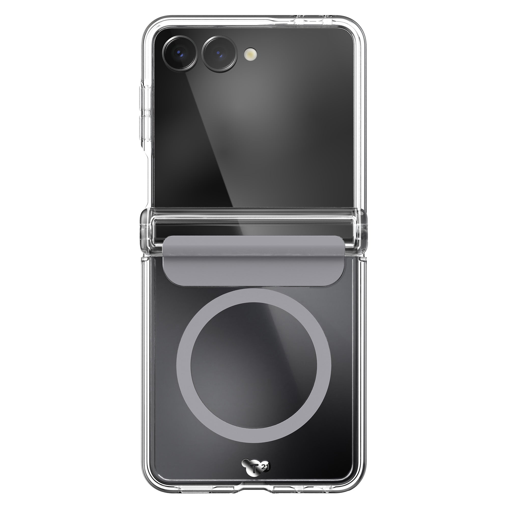 tech21-evoclear-magnet-galaxy-z-flip8-h-lle-clear-transparent image 1