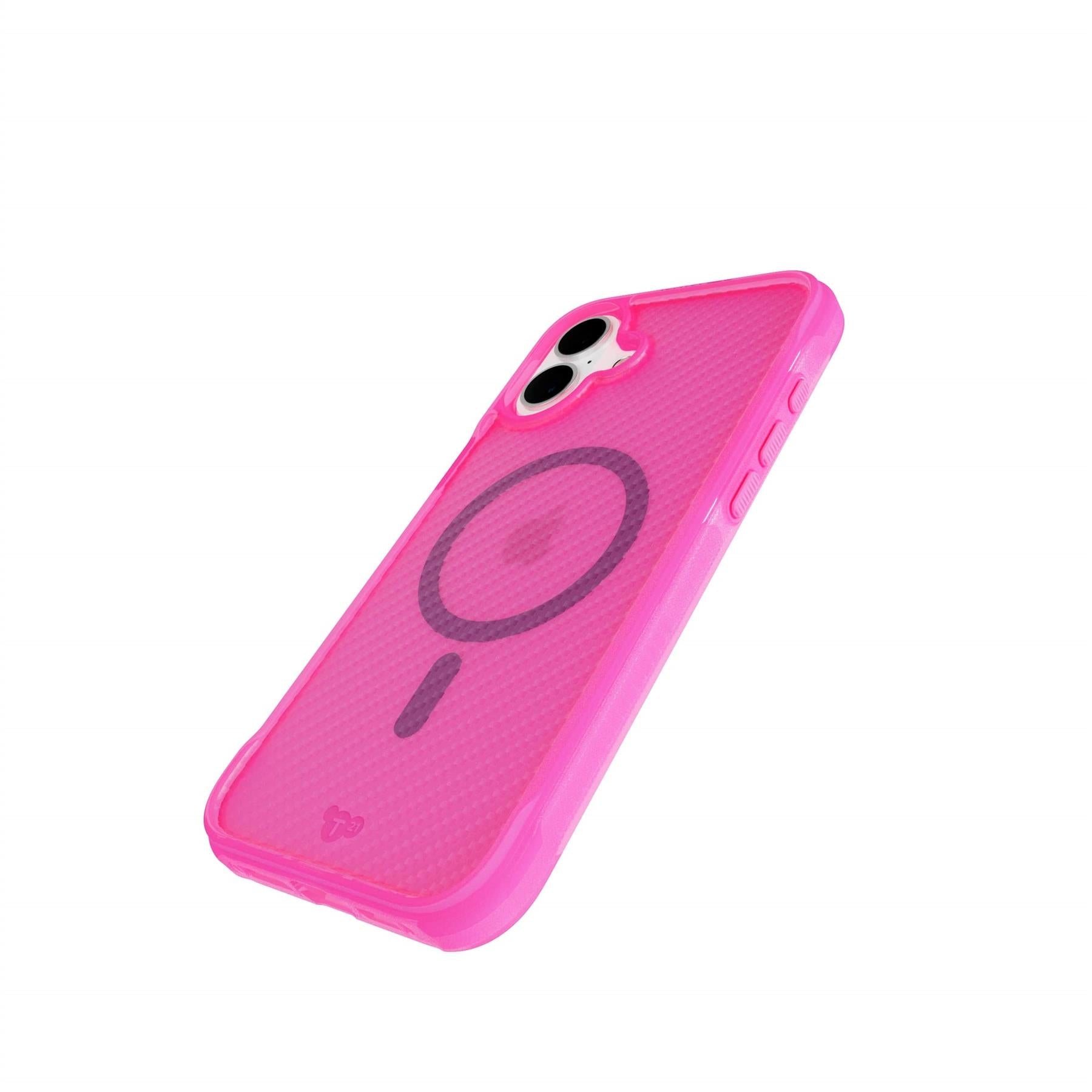 tech21-evoarmor-iphone-16-plus-magsafe-h-lle-transparent-pink image 3