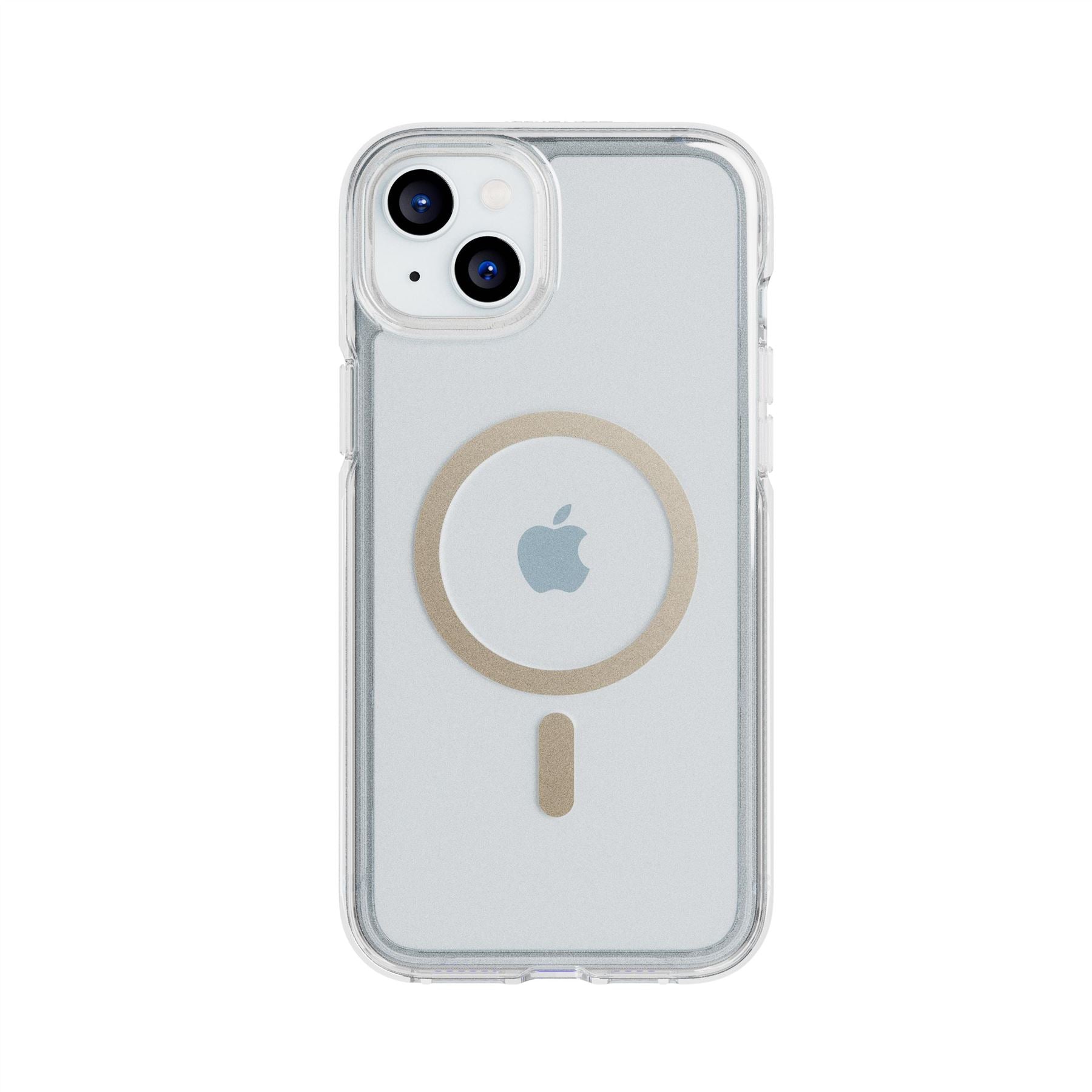 tech21-flexquartz-iphone-15-plus-h-lle-magsafe-gold-klar image 1