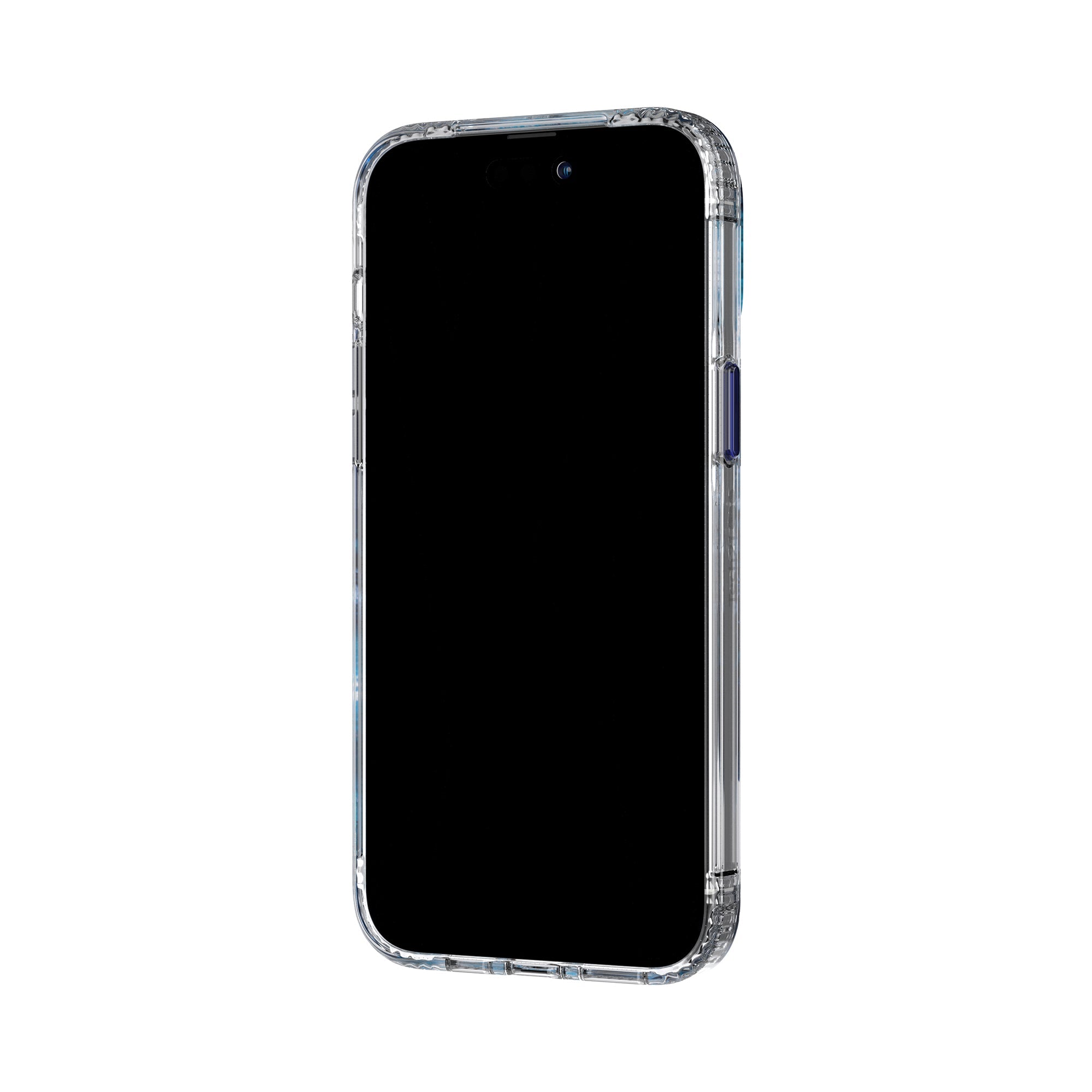 tech21-evoart-iphone-14-pro-max-h-lle-clear-midnight-quartz-muster image 6