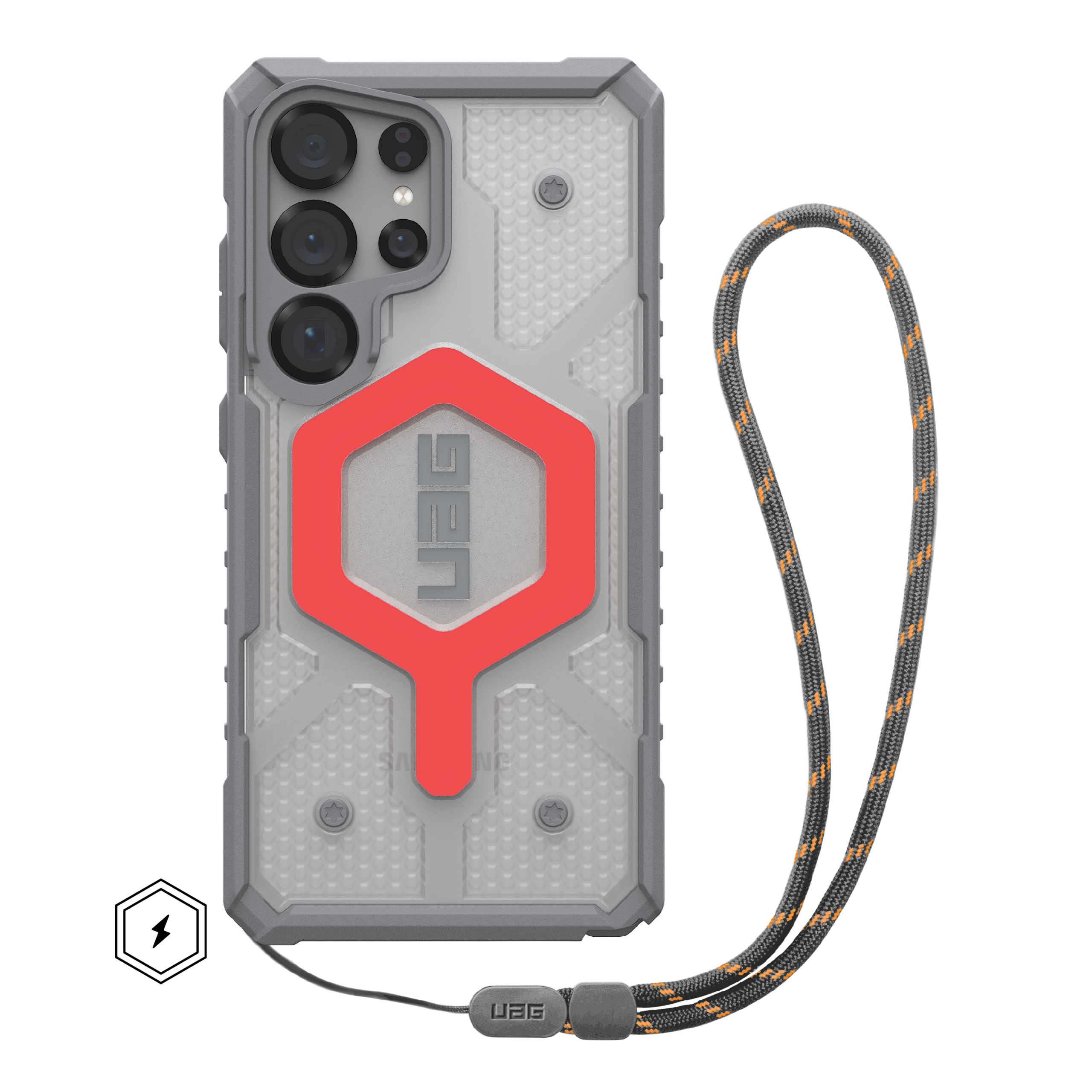 uag-pathfinder-clear-galaxy-s25-ultra-h-lle-active-lava image 5