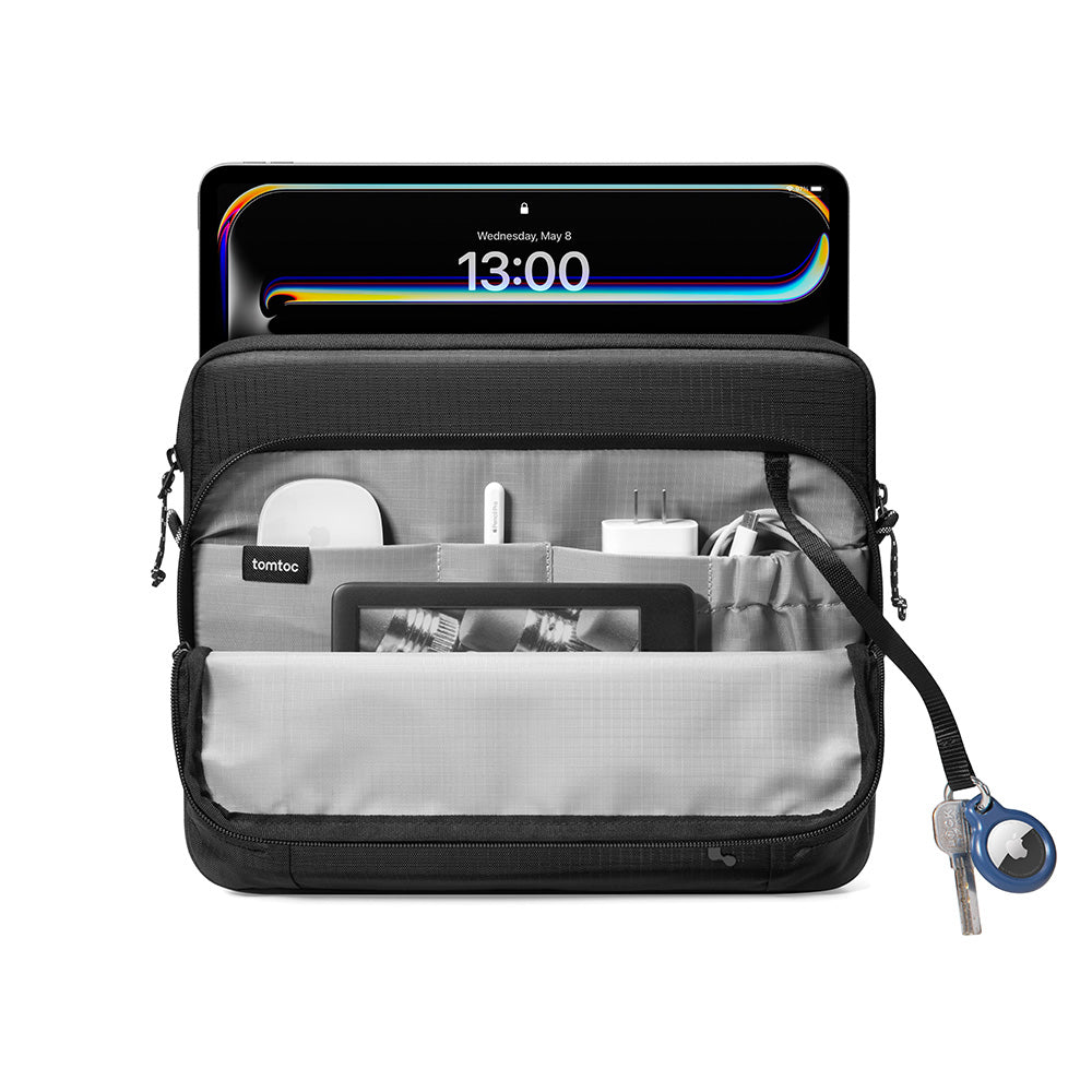 tomtoc-essence-b34-tablettasche-13-zoll-schwarz-ipad-air image 2