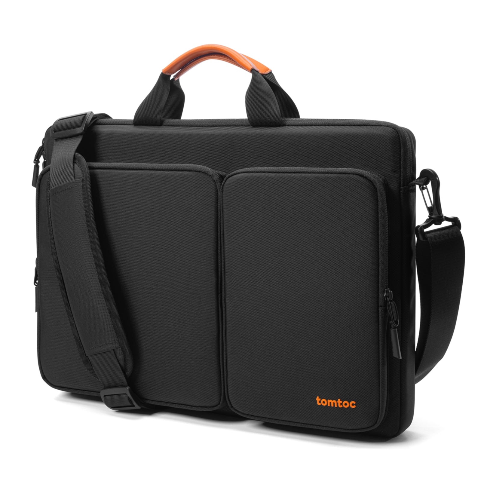 tomtoc-defender-a42-laptoptasche-17-3-zoll-schwarz-schultergurt image 6