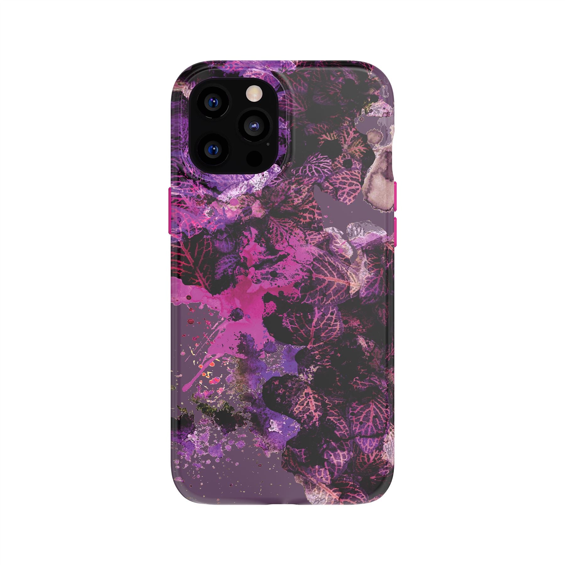 tech21-eco-art-iphone-12-pro-max-h-lle-pink-purple-10ft-schutz image 1
