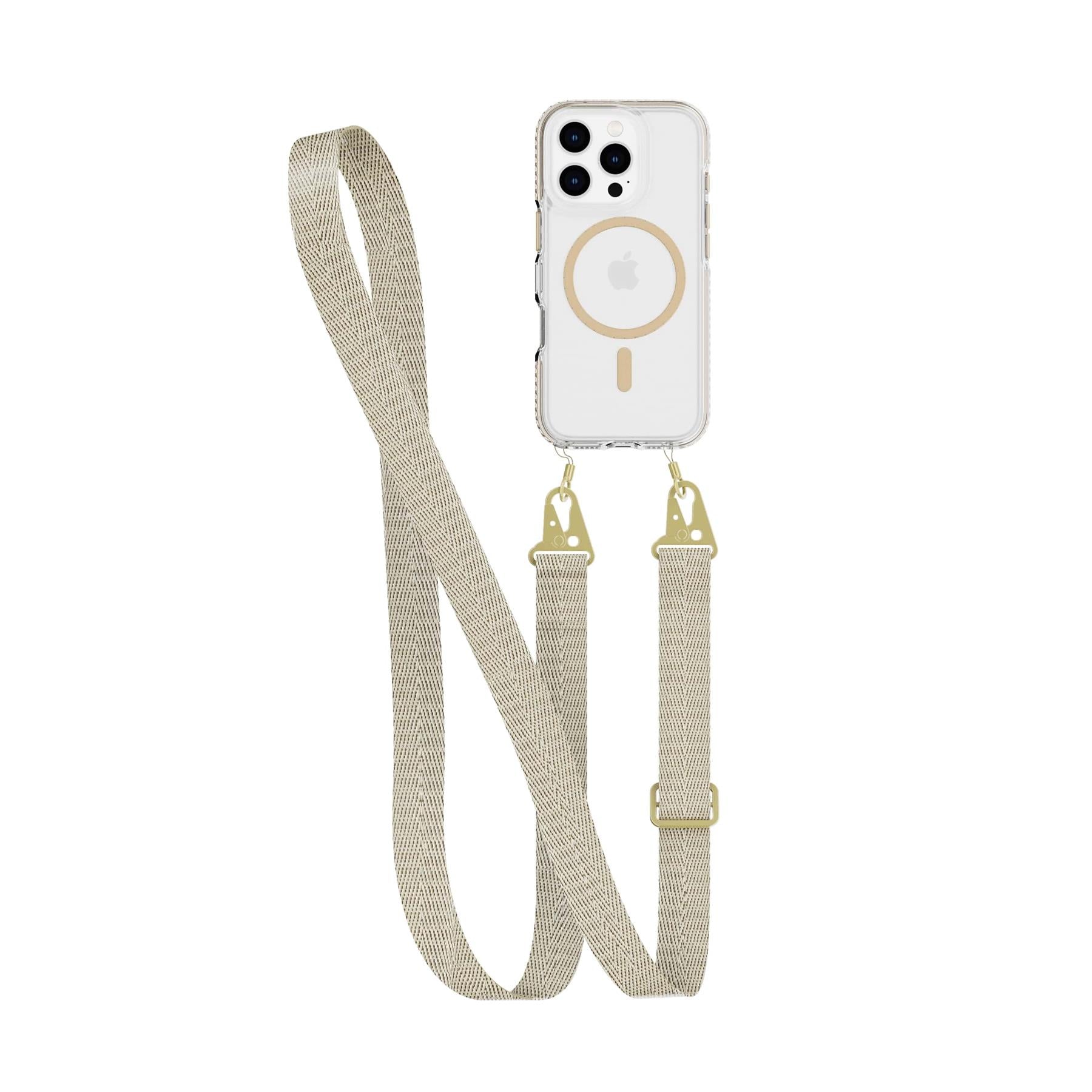 tech21-evocrystal-iphone-16-pro-h-lle-gold-umh-ngeband image 1