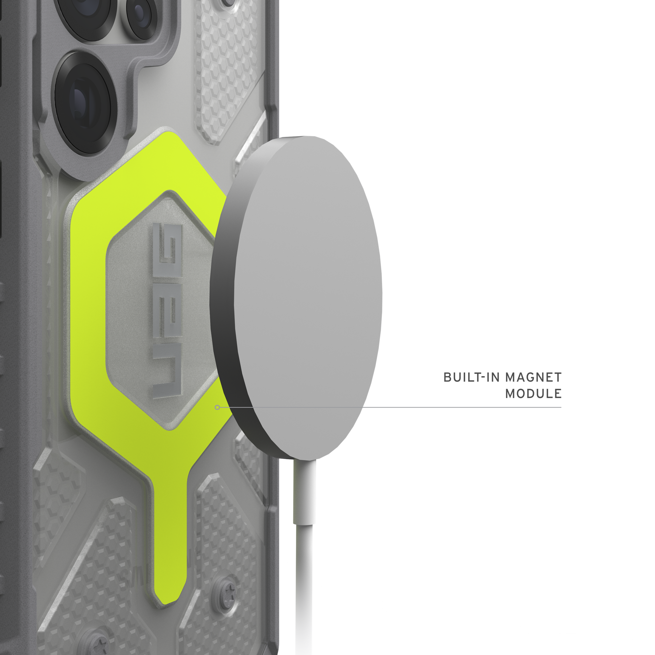 uag-pathfinder-clear-s25-ultra-h-lle-neon-lanyard image 7