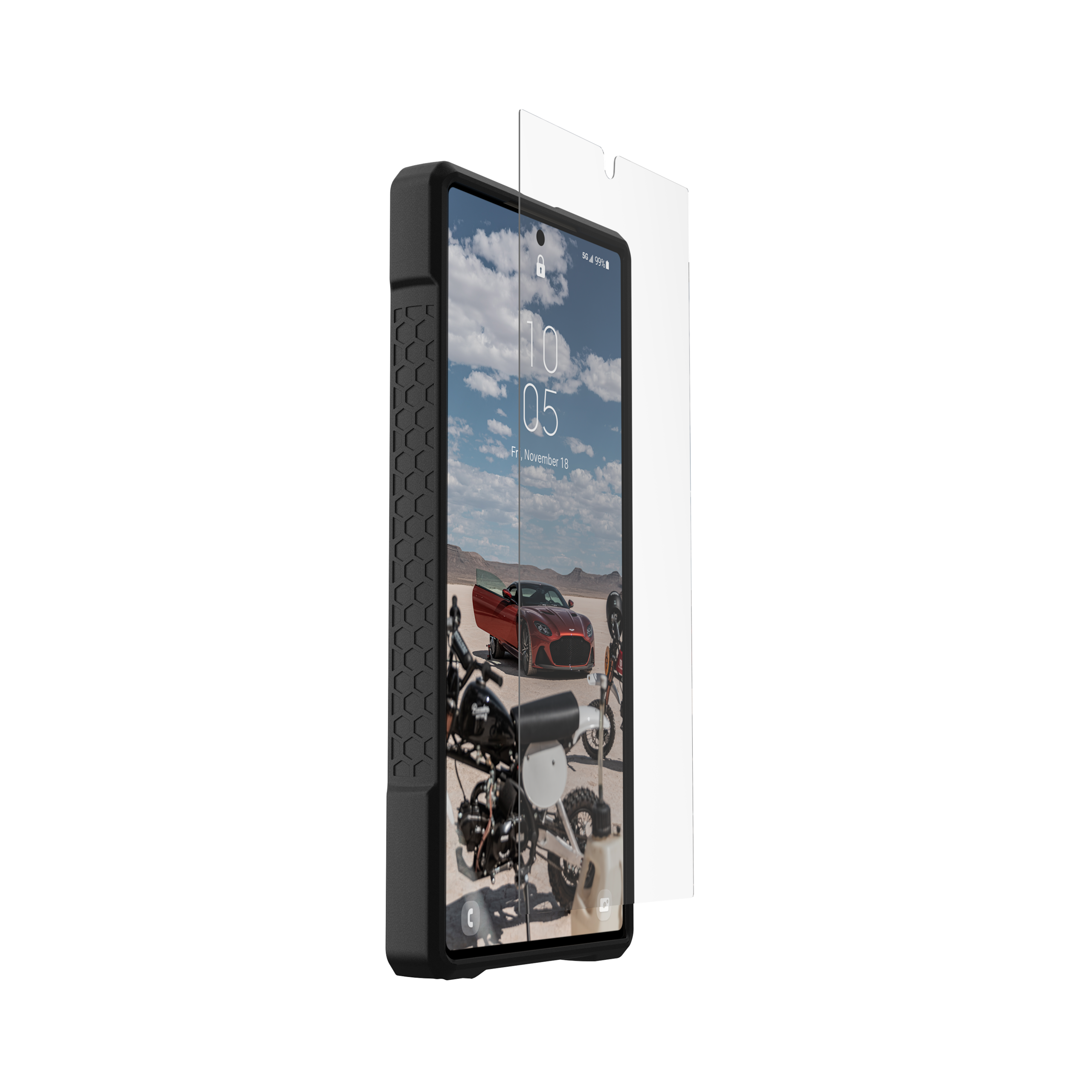 uag-standard-issue-flex-shield-plus-s24-ultra-schutzfolie image 5