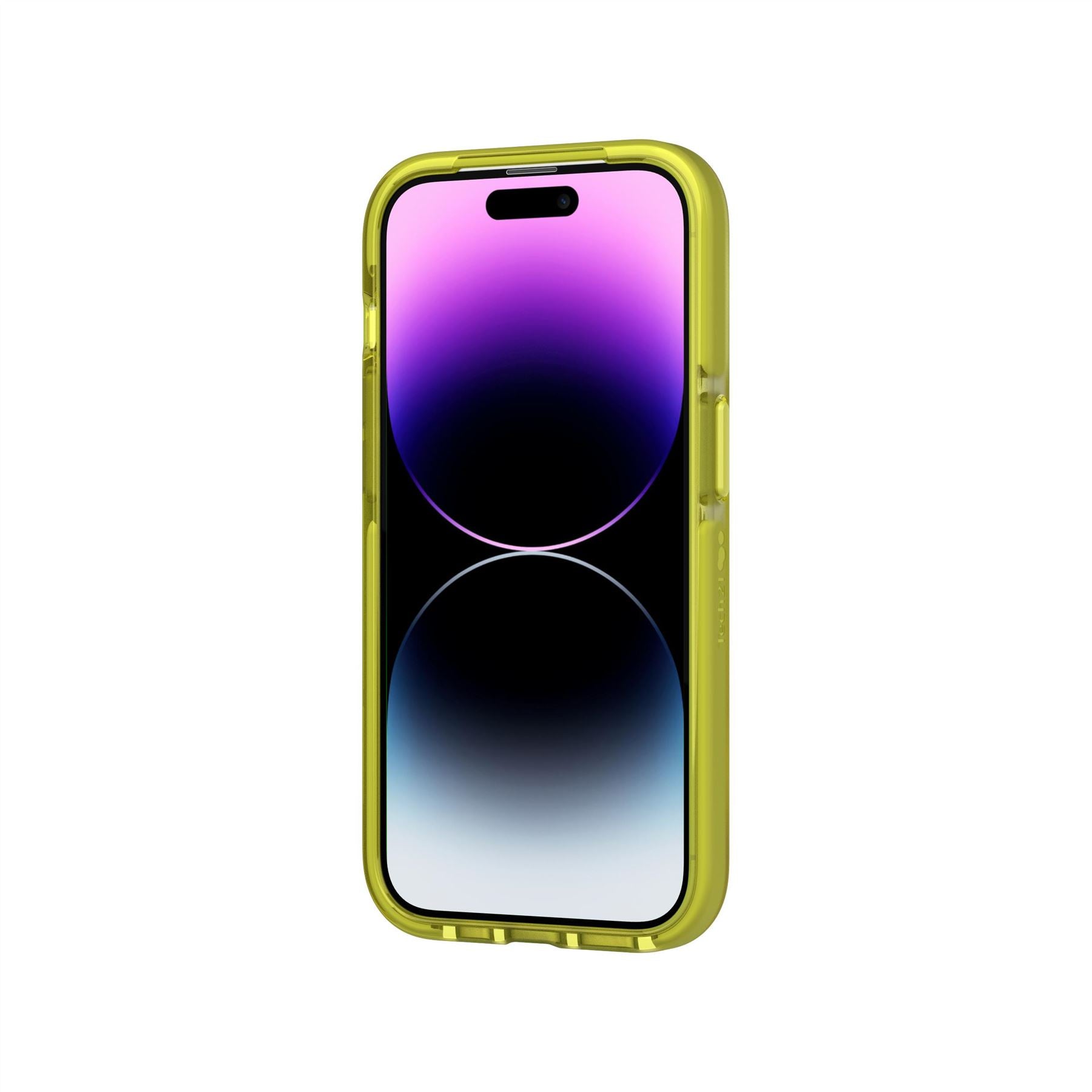tech21-evocheck-iphone-14-pro-h-lle-acid-yellow-fallschutz image 6