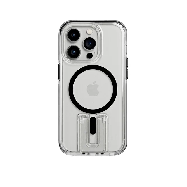 tech21-evocrystal-kick-handyhulle-iphone-14-pro-clear-black image 1