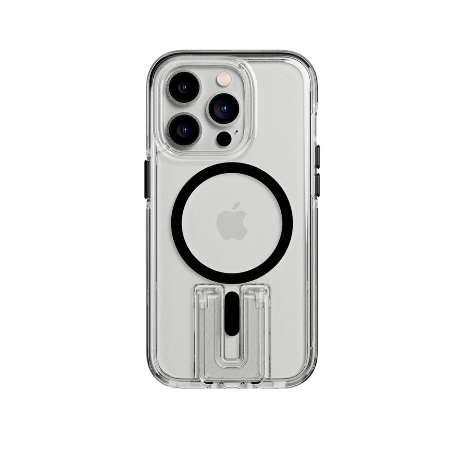 tech21-evocrystal-kick-handyhulle-iphone-14-pro-clear-black image 1