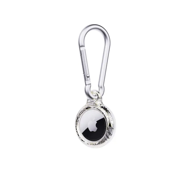 tech21-evoart-airtag-h-lle-lunar-snake-gold-karabiner image 1