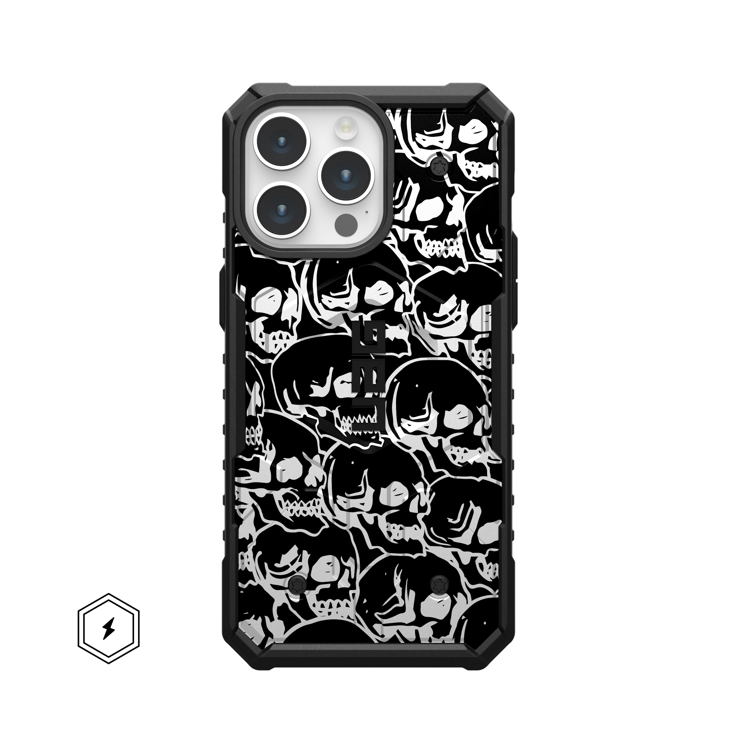 uag-pathfinder-iphone-17-pro-max-magsafe-h-lle-skulls image 1