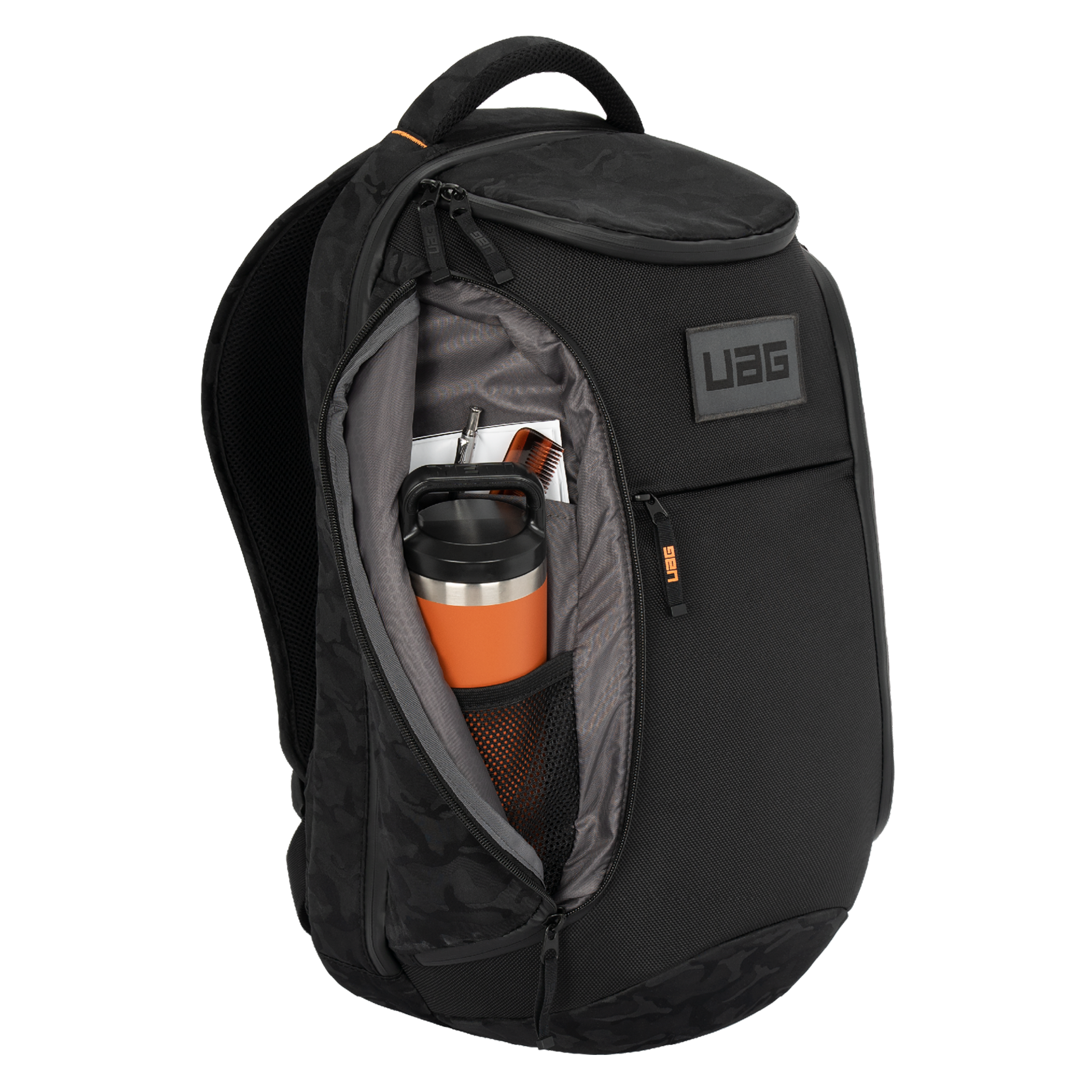 uag-standard-issue-rucksack-24-liter-schwarz-laptopfach-wetterfest image 4