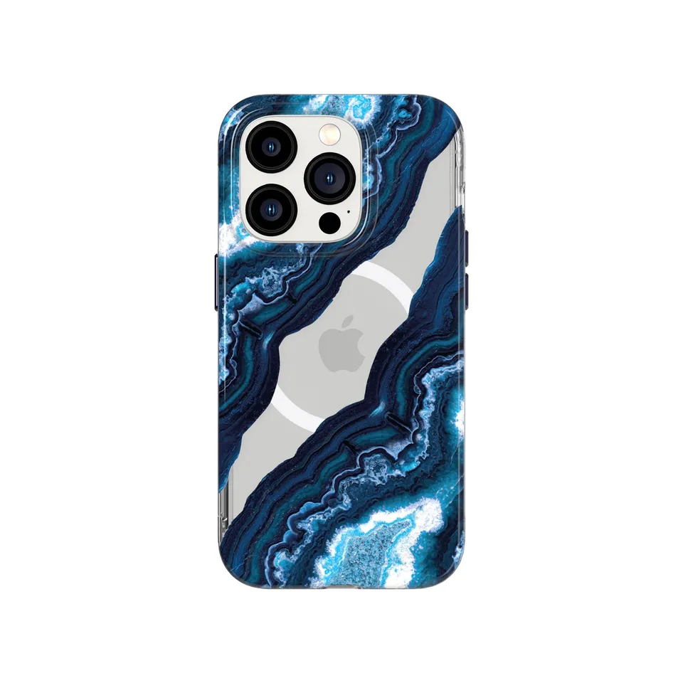 tech21-evoart-iphone-14-pro-handyh-lle-midnight-quartz-magsafe image 1