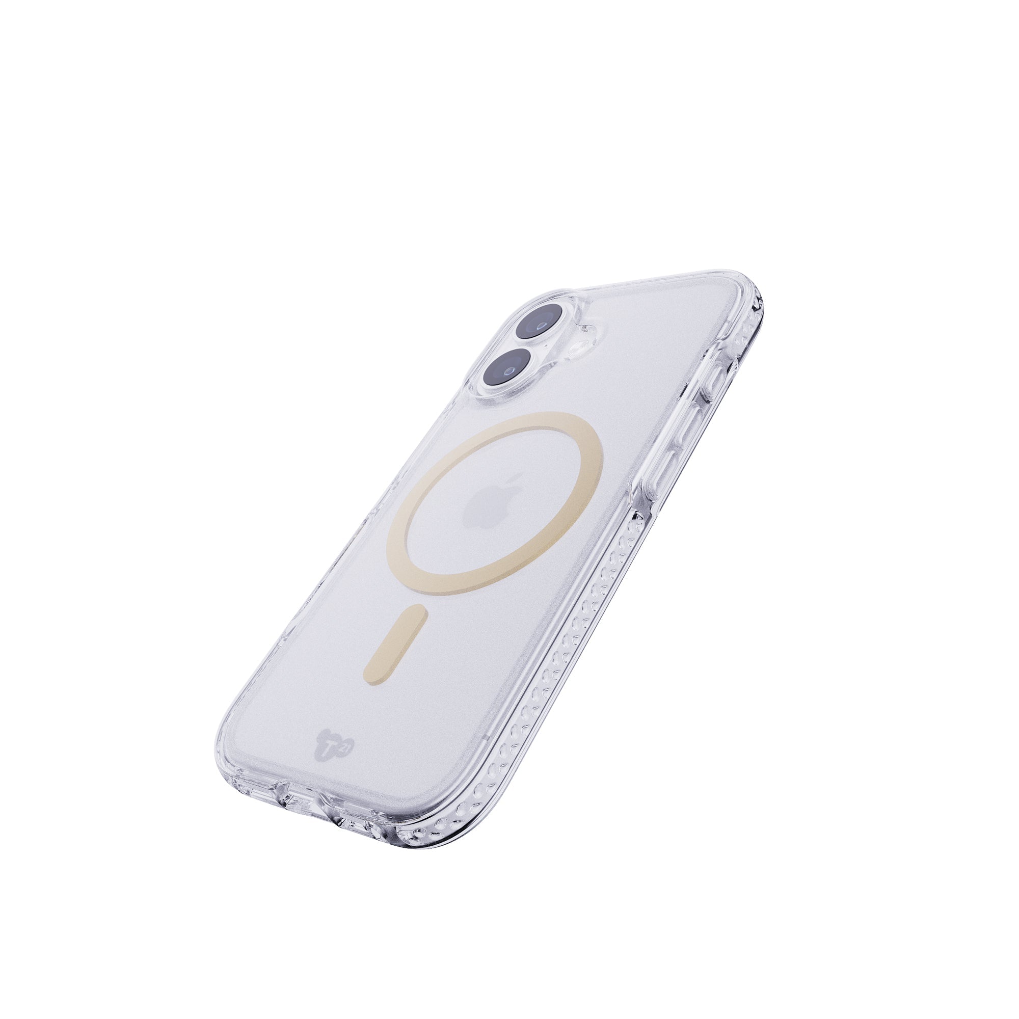 tech21-evocrystal-iphone-17-handyh-lle-metallic-gold-magsafe-klar image 3