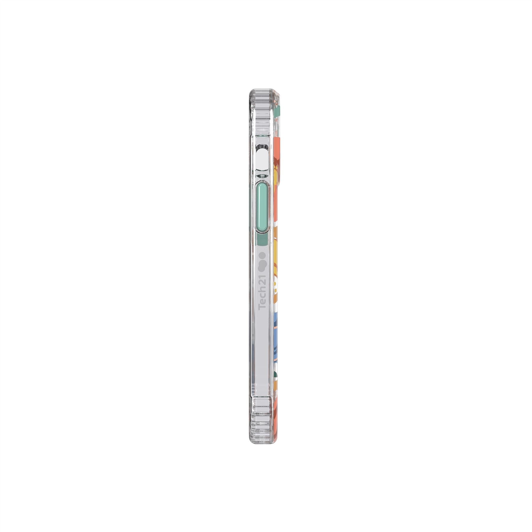 tech21-evoart-iphone-13-mini-h-lle-peach-tulip-blumen image 4