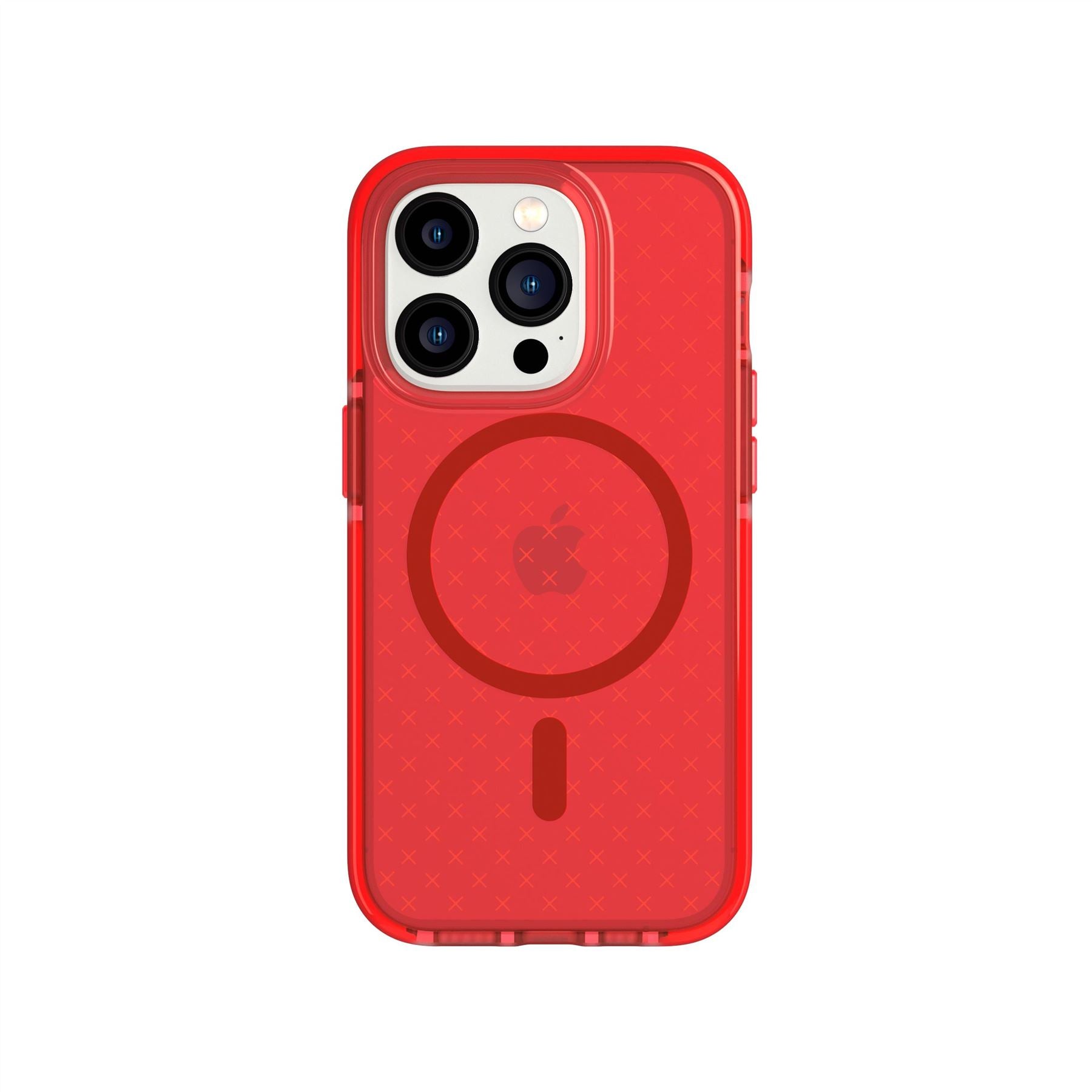 tech21-evocheck-iphone-14-pro-h-lle-rot-magsafe-4-9m-schutz image 1