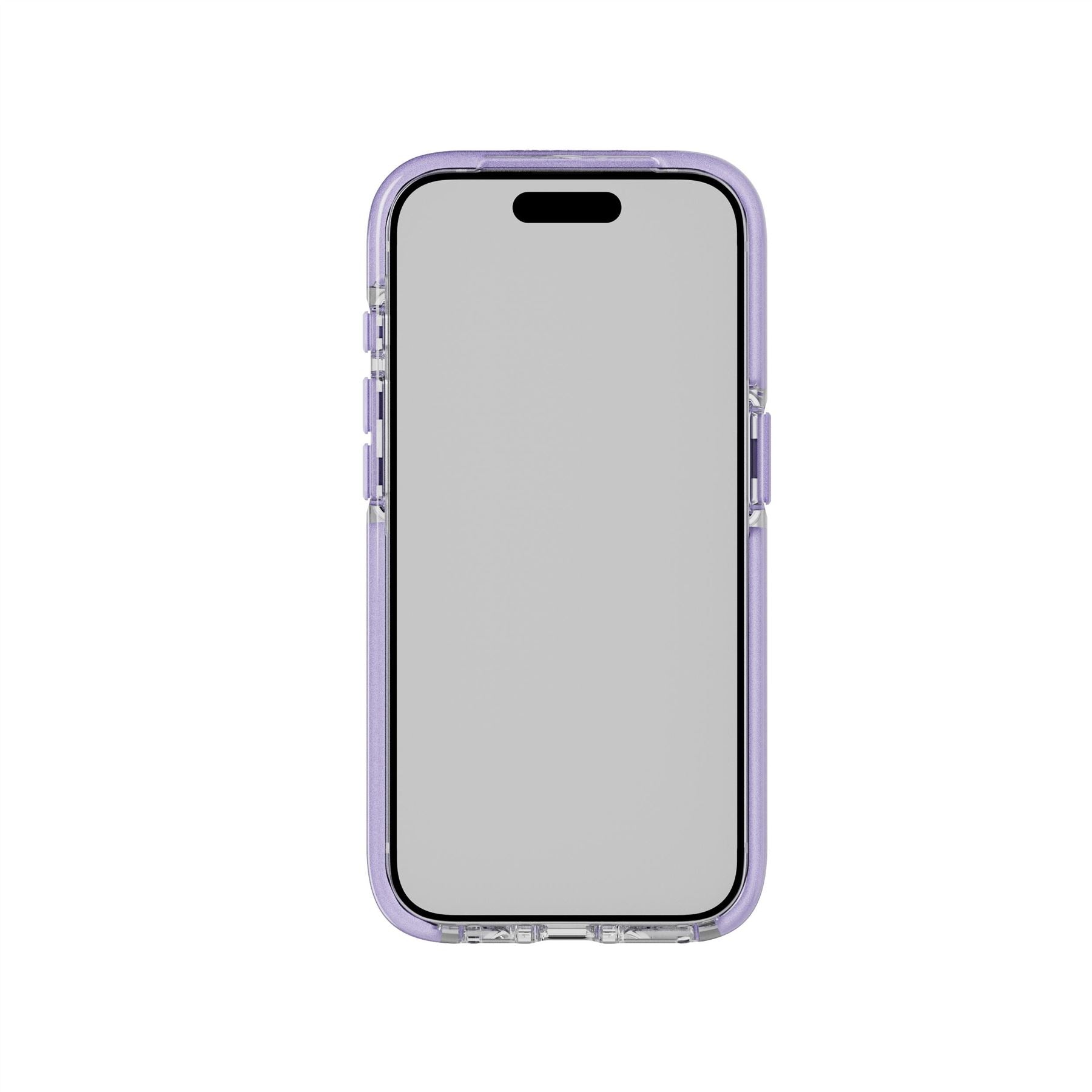 tech21-evocrystal-kick-iphone-15-pro-h-lle-lila-magsafe-stand image 2