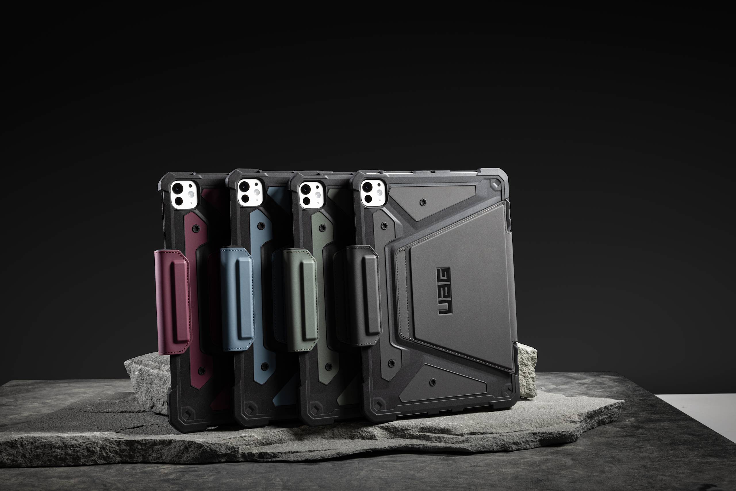 uag-metropolis-se-ipad-pro-11-m4-folio-case-h-lle-schwarz-mit-st-nder image 1