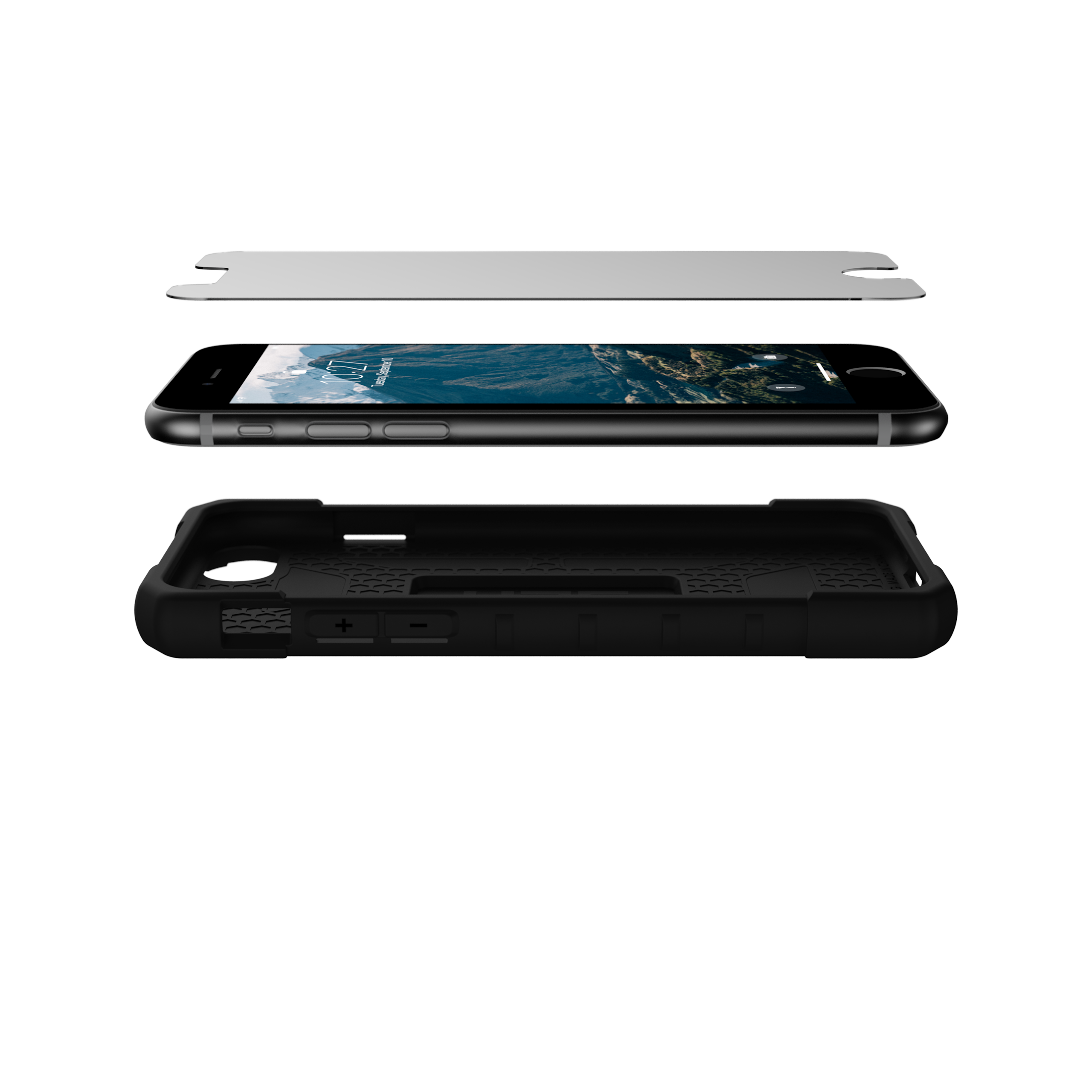 uag-standard-issue-iphone-se-2022-panzerglas-9h-klar image 4