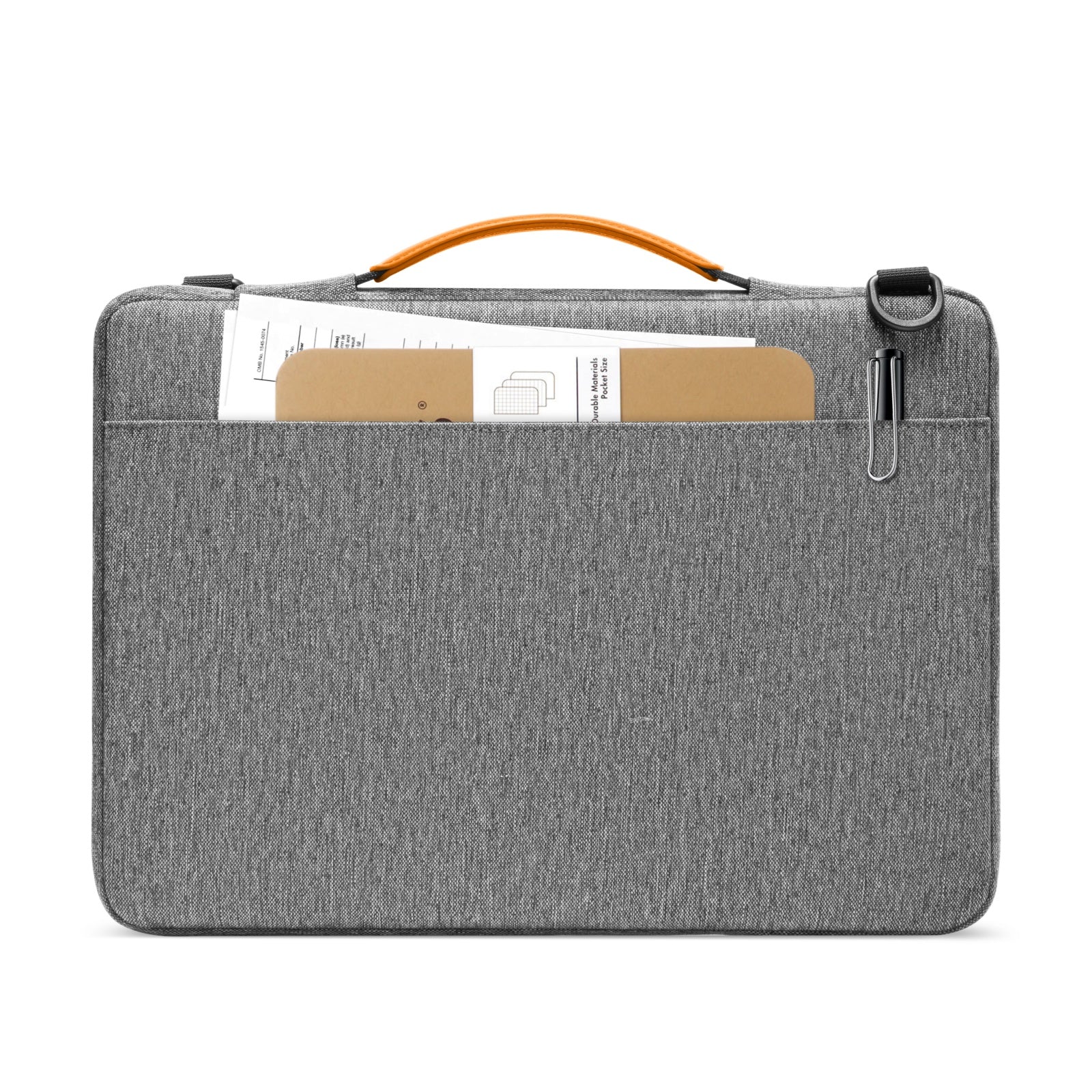 tomtoc-defender-a42-laptoptasche-15-zoll-dunkelgrau-eckenschutz image 7