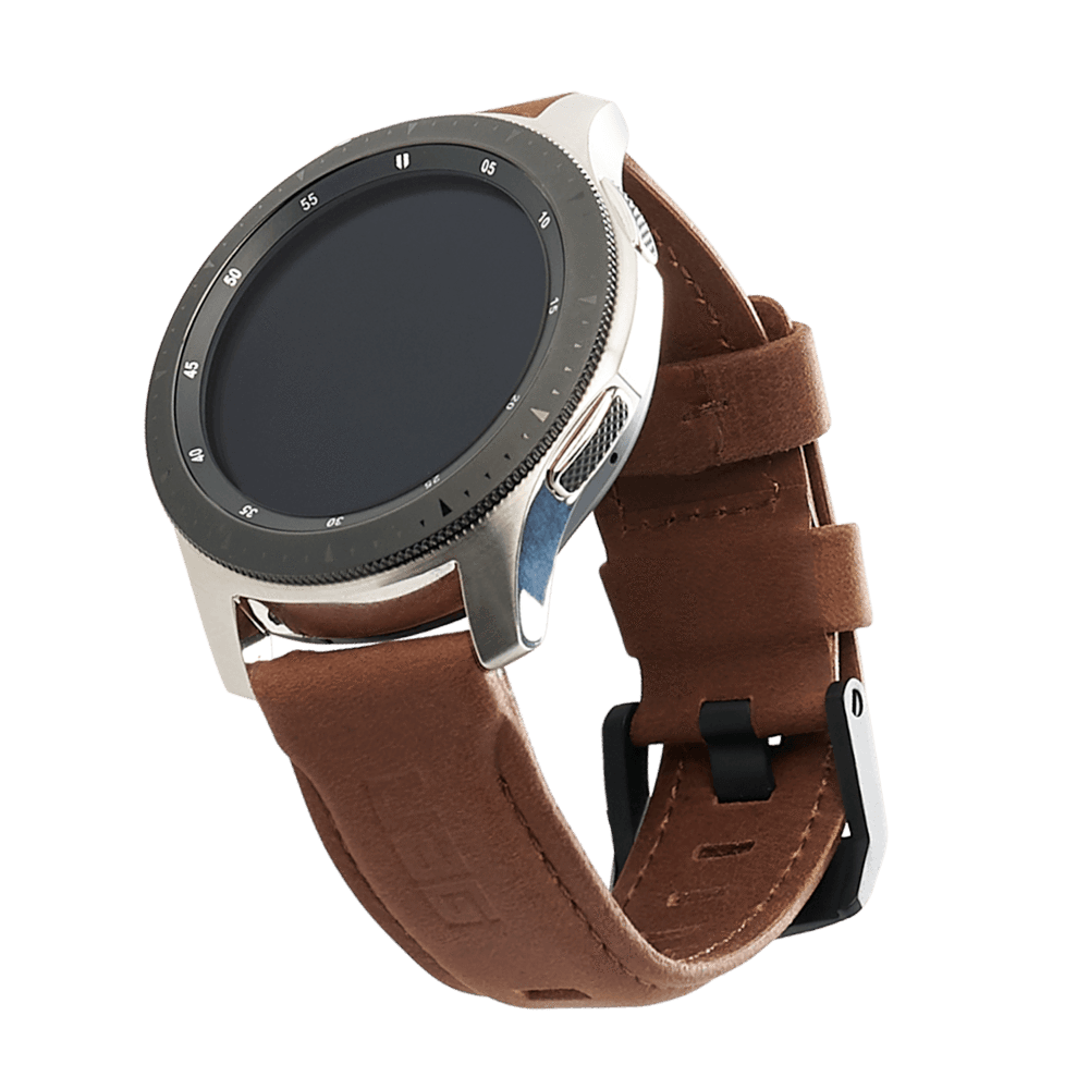 uag-monarch-galaxy-watch-uhrenarmband-leder-edelstahl image 2