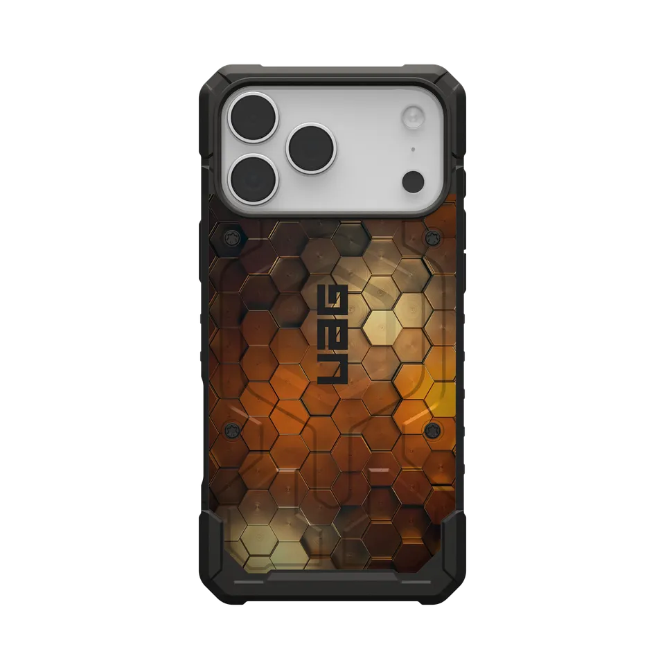 uag-pathfinder-iphone-17-pro-max-h-lle-magsafe-golden-hex image 1