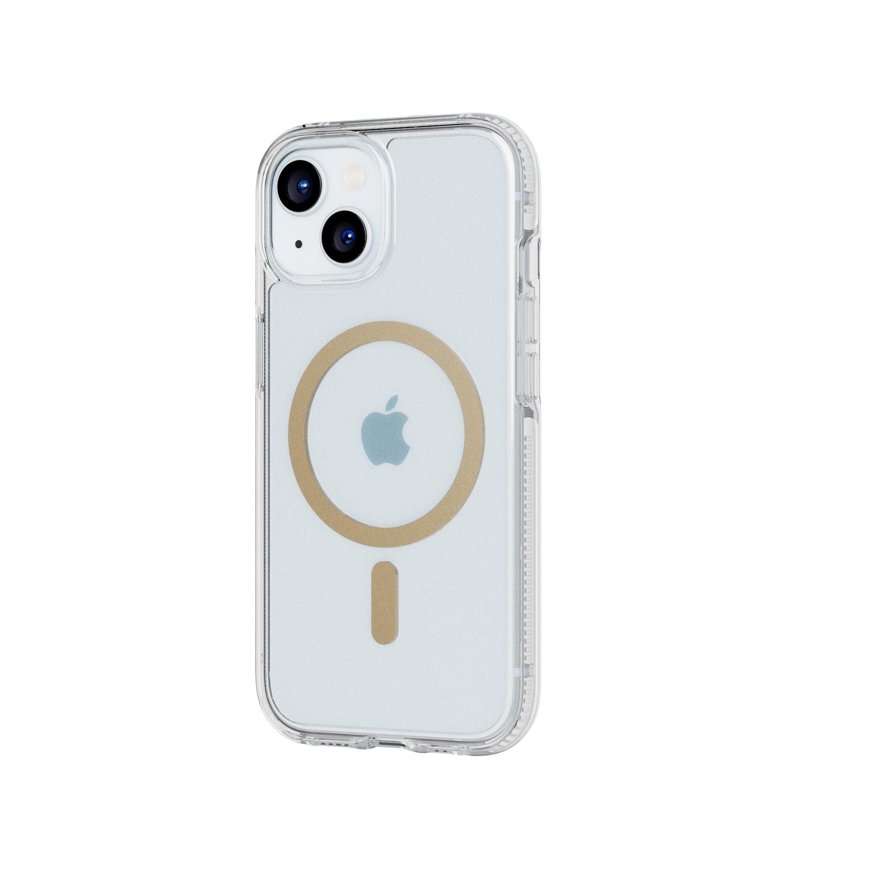 tech21-flexquartz-iphone-15-14-13-h-lle-clear-gold-magsafe image 5