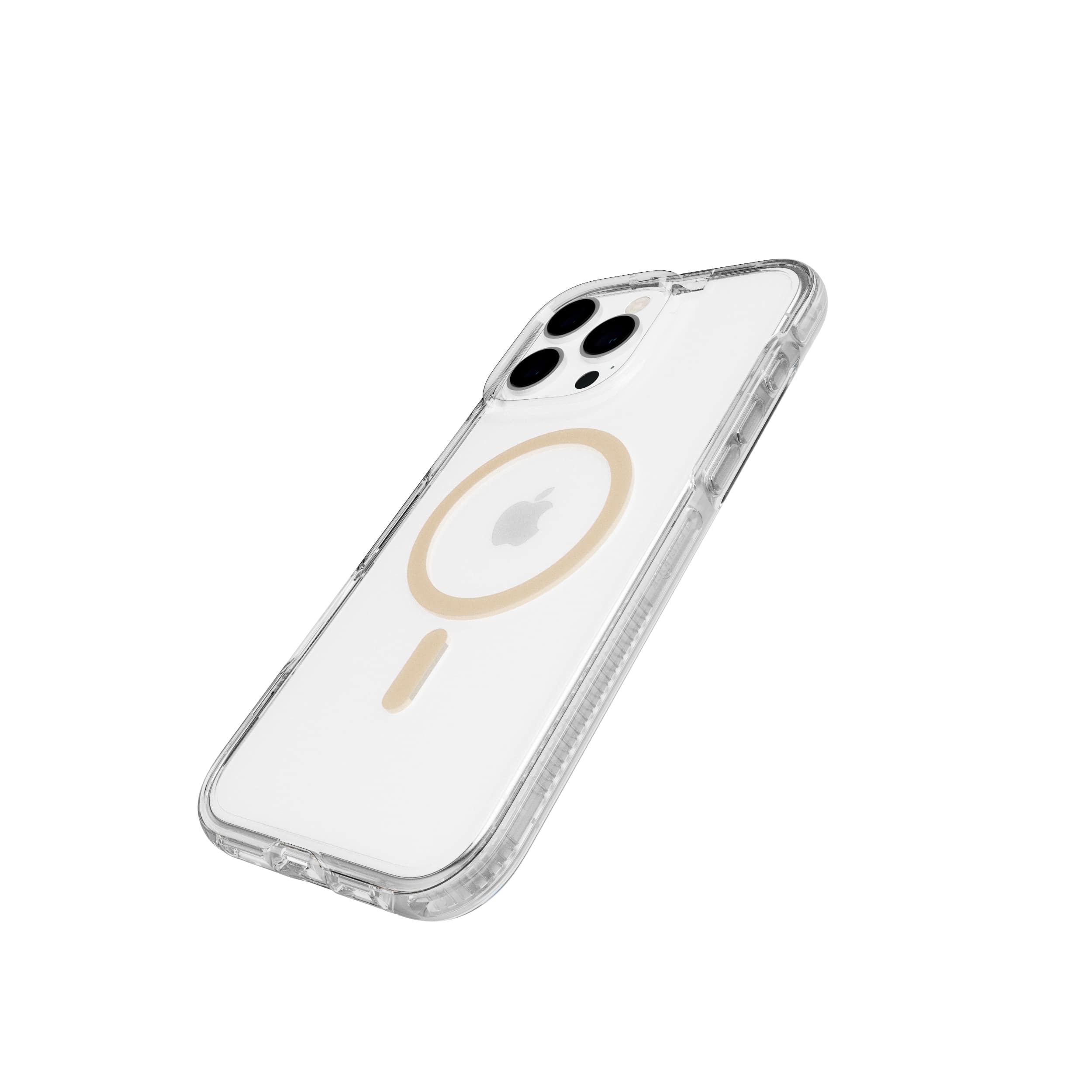 tech21-flexquartz-iphone-16-pro-max-h-lle-gold-klar-magsafe image 3
