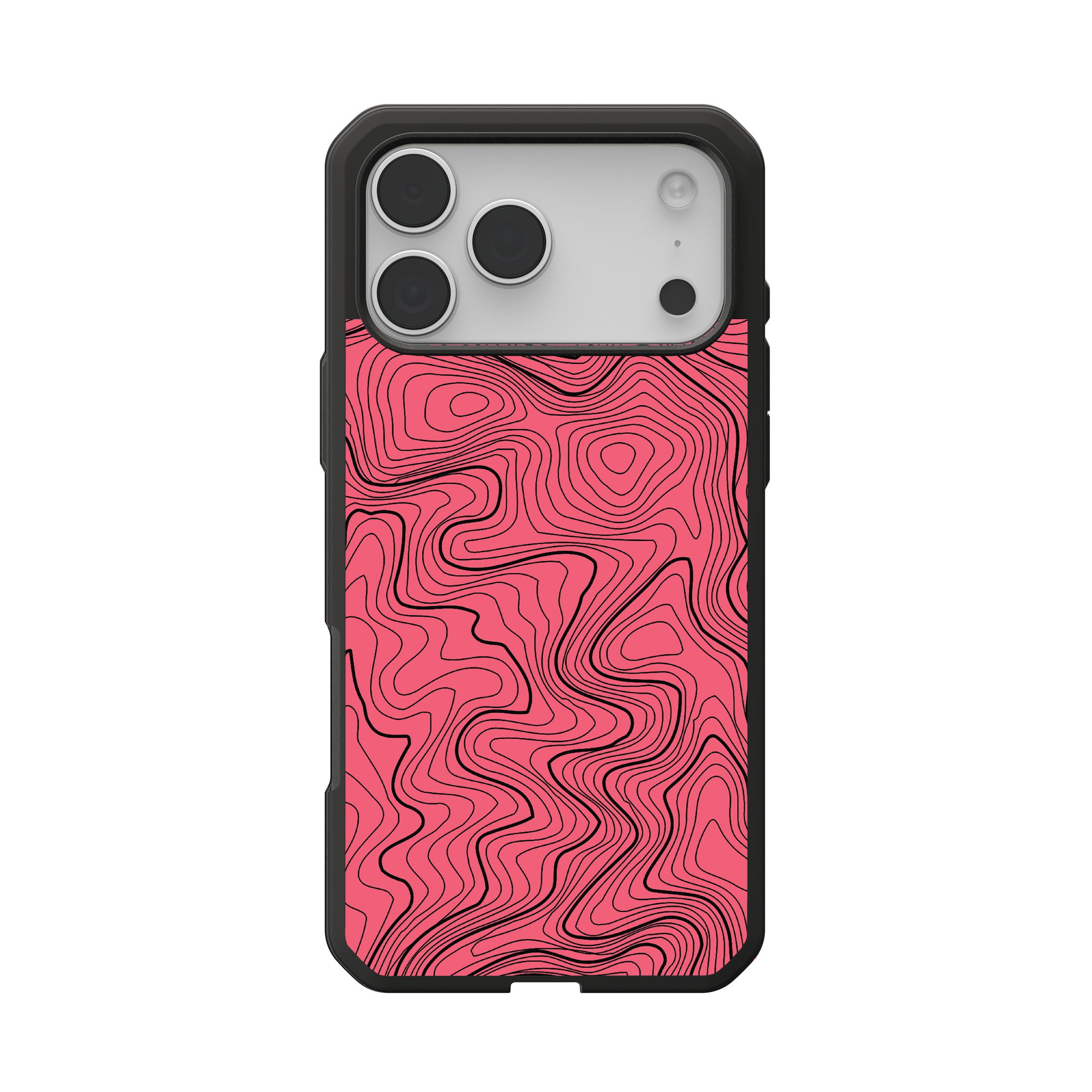 uag-civilian-lt-iphone-17-pro-max-h-lle-magsafe-pink-topography image 1