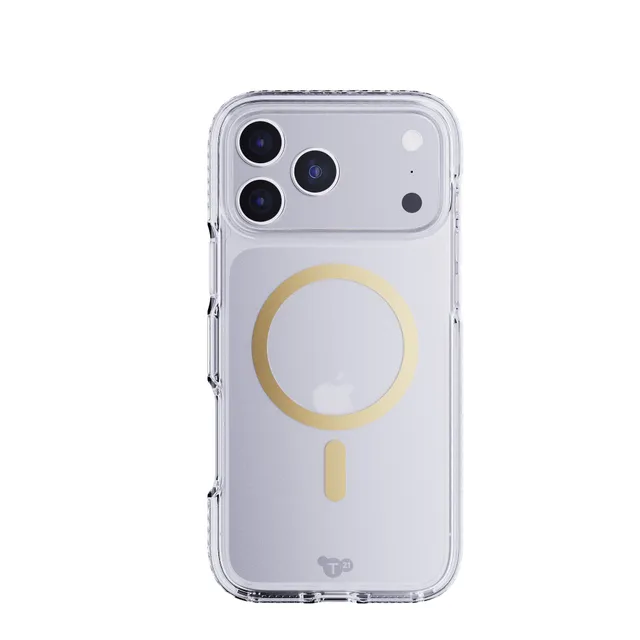 tech21-evocrystal-magsafe-iphone-17-pro-max-h-lle-gold image 1