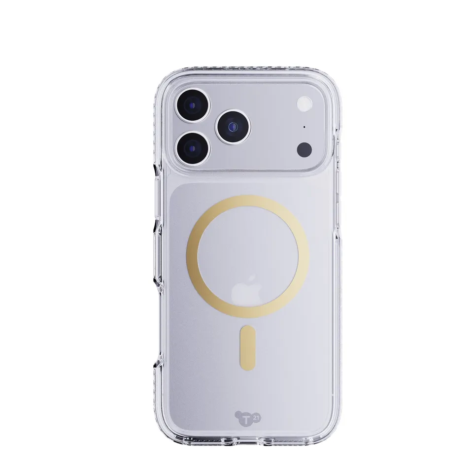 tech21-evocrystal-magsafe-iphone-17-pro-max-h-lle-gold image 1