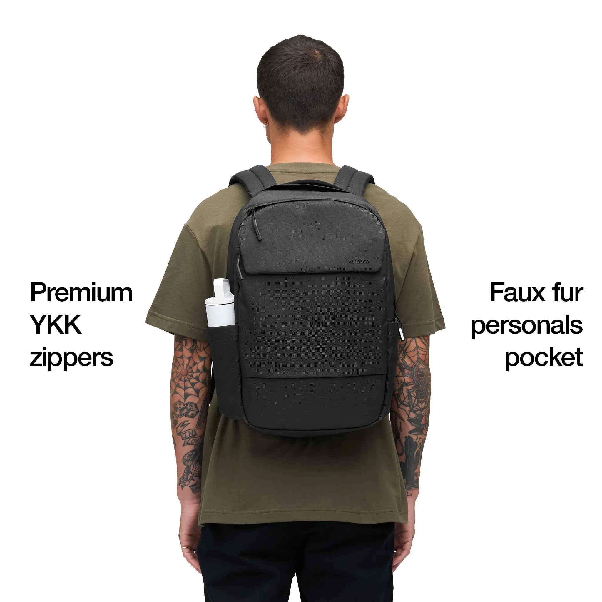 incase-crosstown-rucksack-20l-schwarz-16-zoll-woolenex image 7