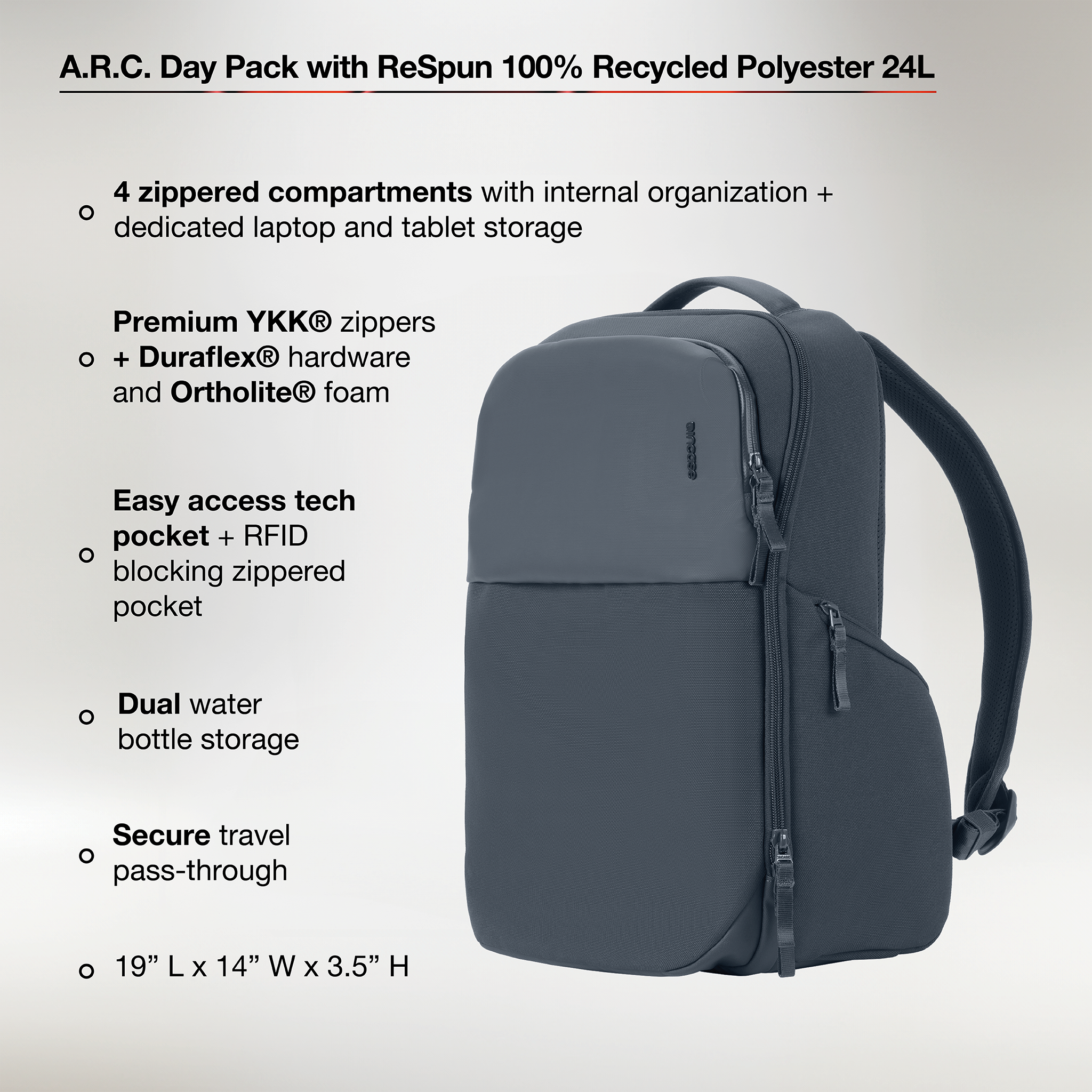 incase-a-r-c-daypack-24l-laptop-rucksack-16-zoll-schwarz image 3