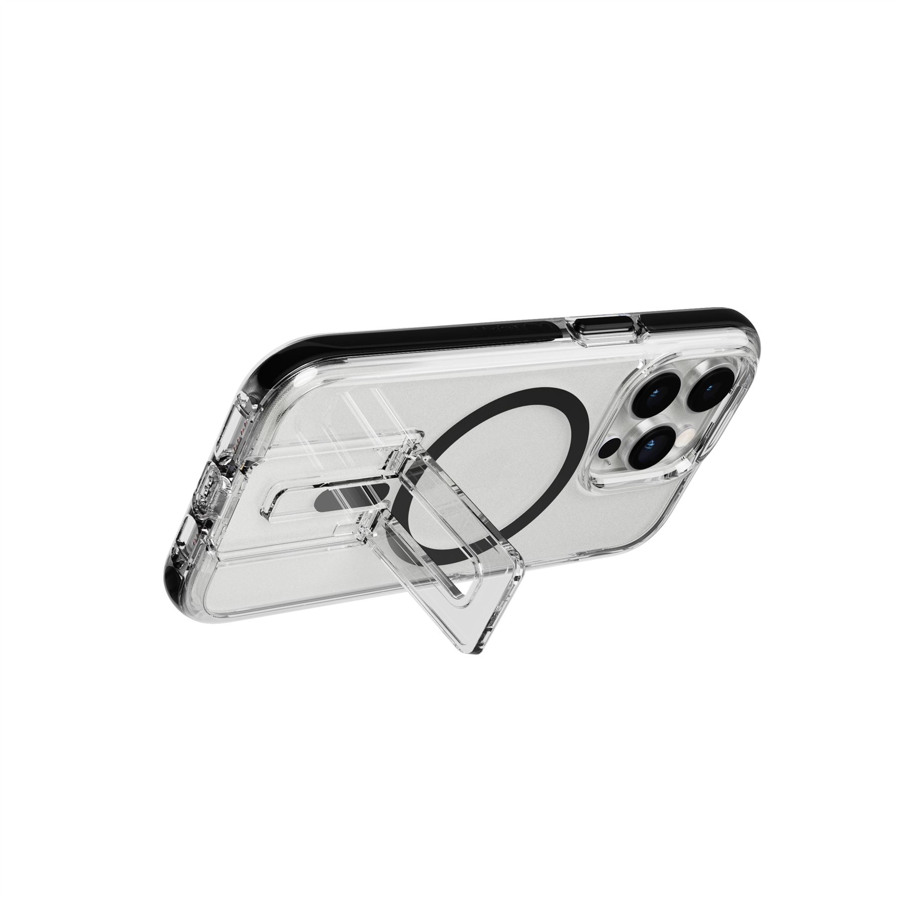 tech21-evocrystal-kick-handyhulle-iphone-14-pro-clear-black image 3