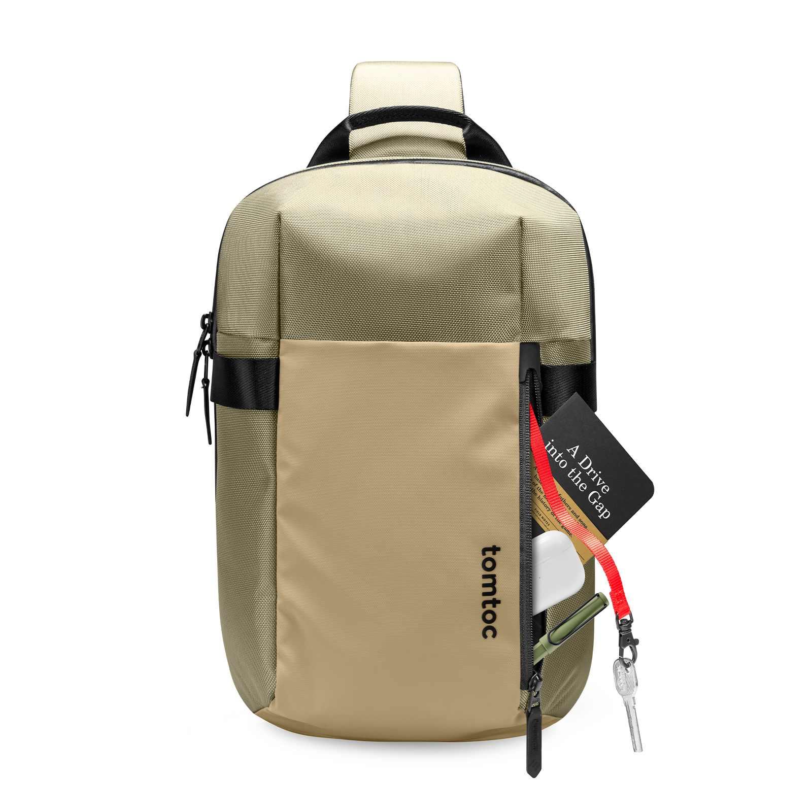tomtoc-navigator-t24-sling-bag-7l-khaki-f-r-13-zoll-laptop image 3