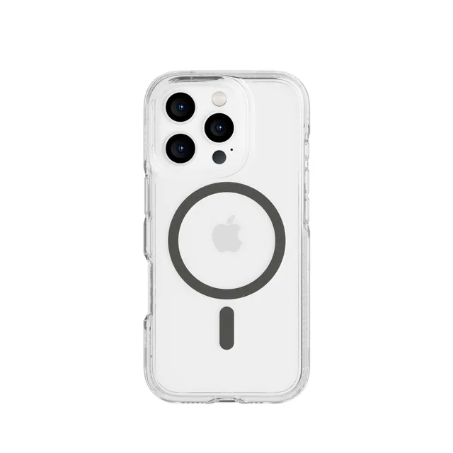 tech21-flexquartz-iphone-16-pro-h-lle-magsafe-space-grey-klar image 1