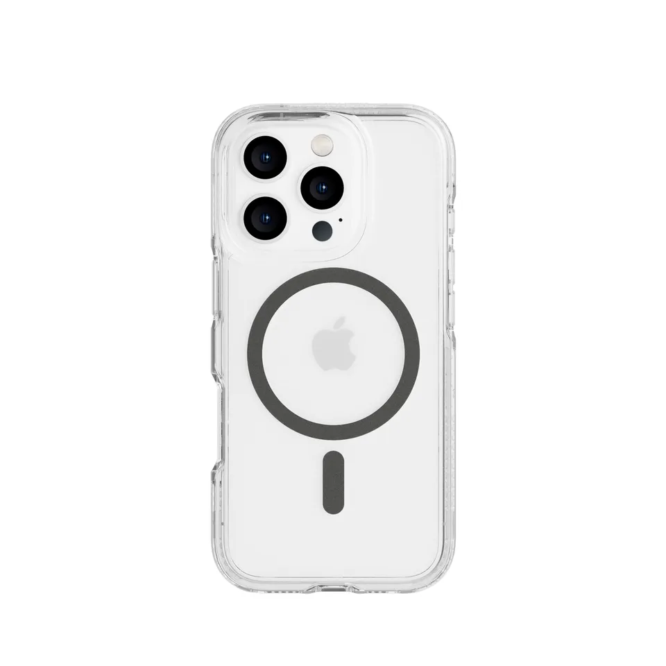tech21-flexquartz-iphone-16-pro-h-lle-magsafe-space-grey-klar image 1