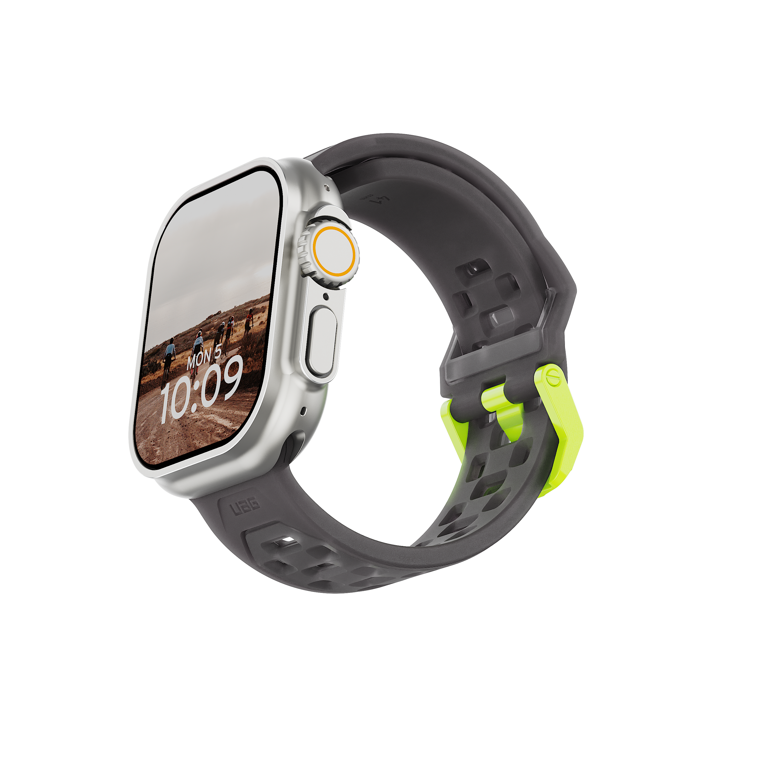 uag-civilian-apple-watch-ultra-armband-silikon-49mm image 3