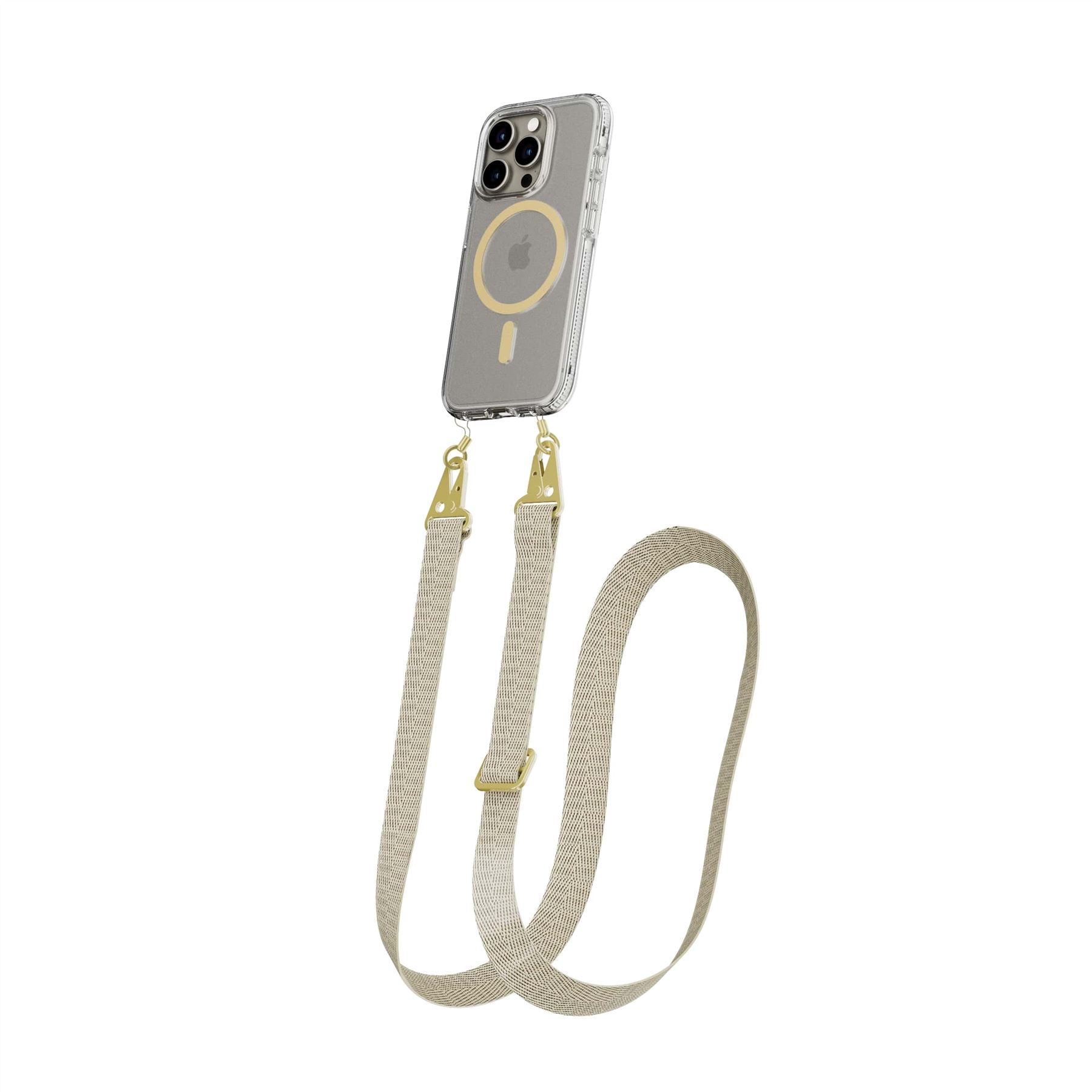 tech21-flexquartz-iphone-15-pro-handyh-lle-gold-band-magsafe image 5